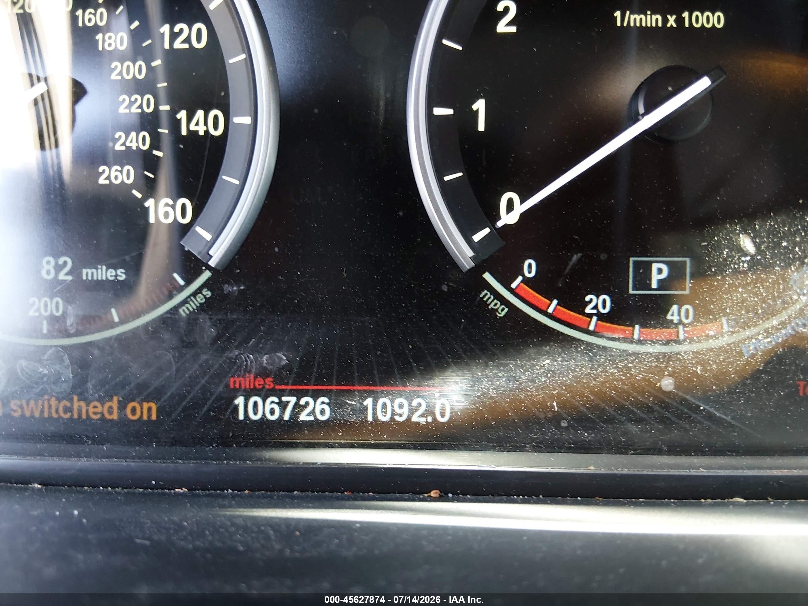 2013 Bmw 550i Xdrive Серый vin: WBAFU9C59DDY72828