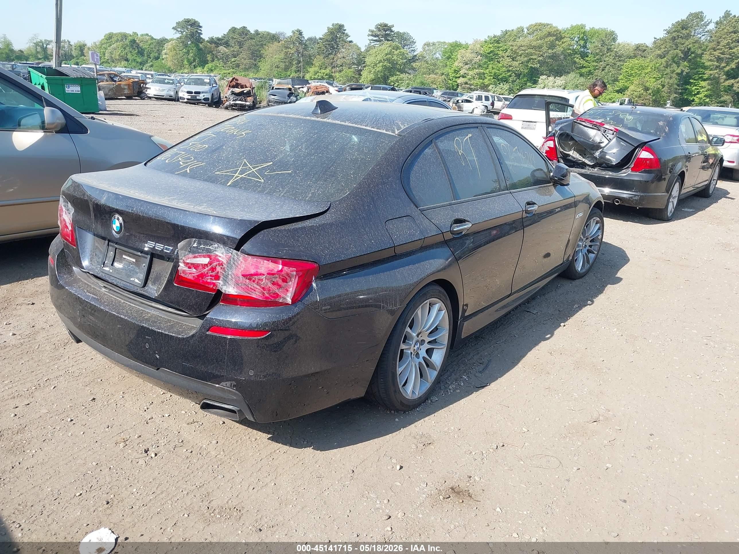 2011 Bmw 550i Xdrive Черный vin: WBAFU9C5XBC784180