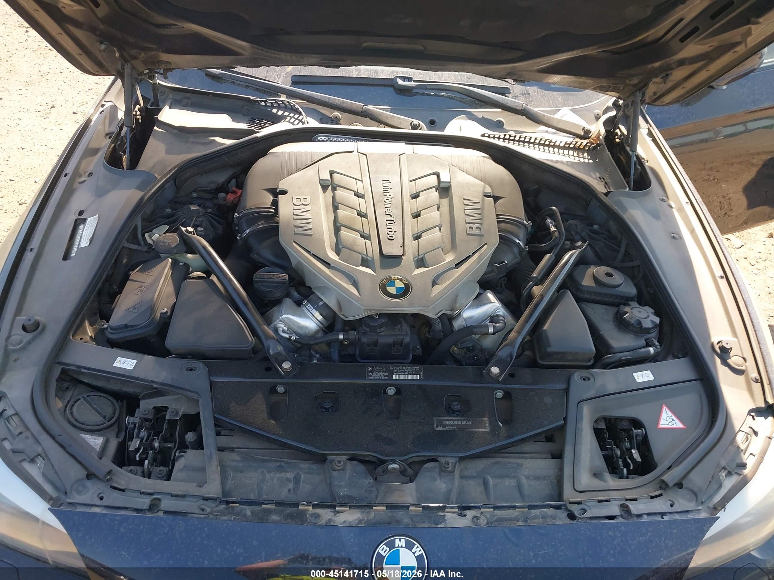 2011 Bmw 550i Xdrive Черный vin: WBAFU9C5XBC784180