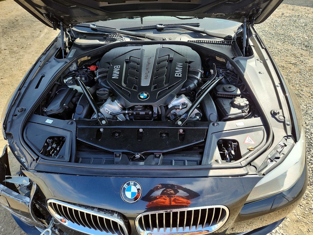 2011 Bmw 550 Xi Угольный vin: WBAFU9C5XBC786348