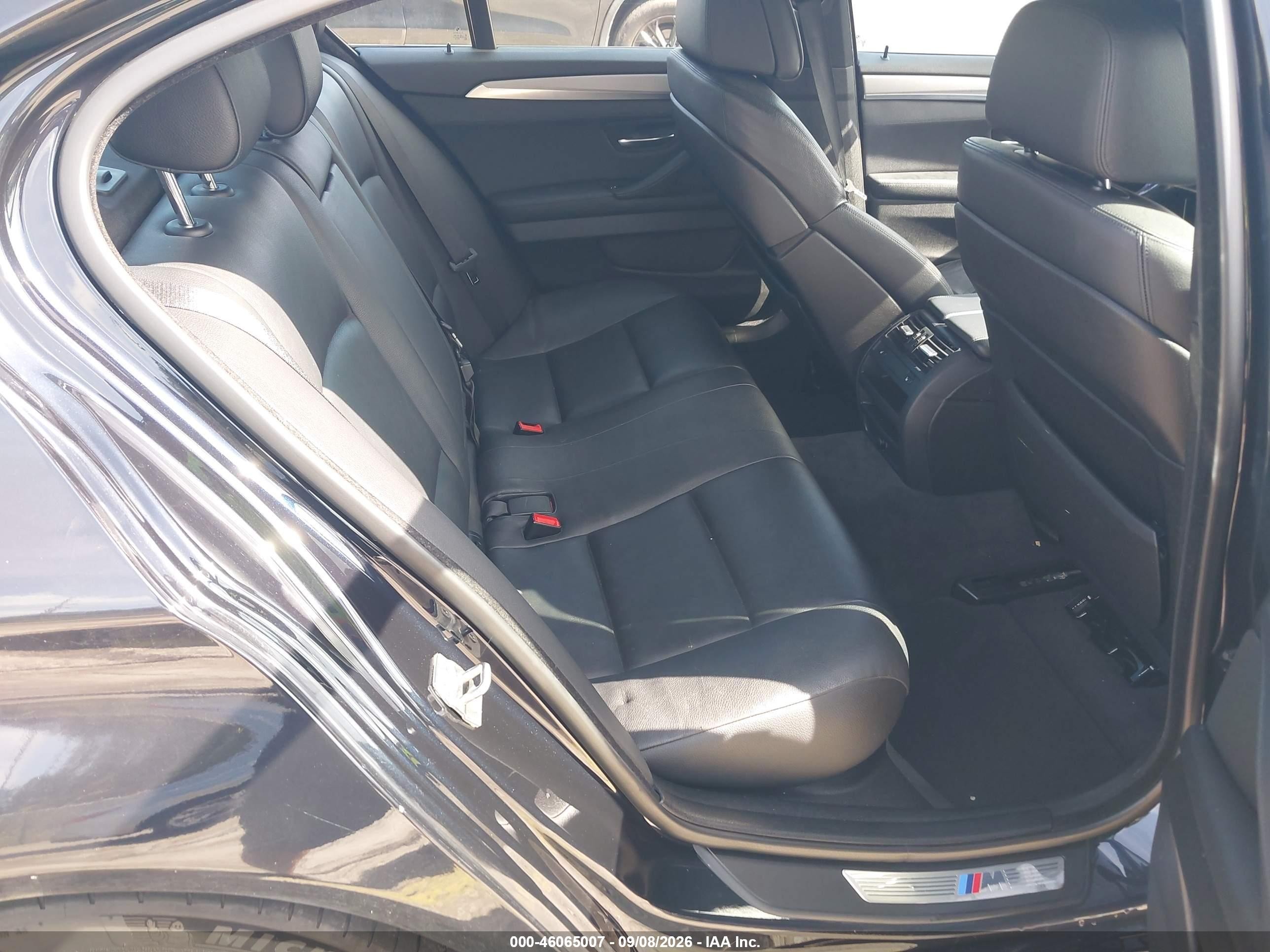 2013 Bmw 550i Xdrive Black vin: WBAFU9C5XDDY71123
