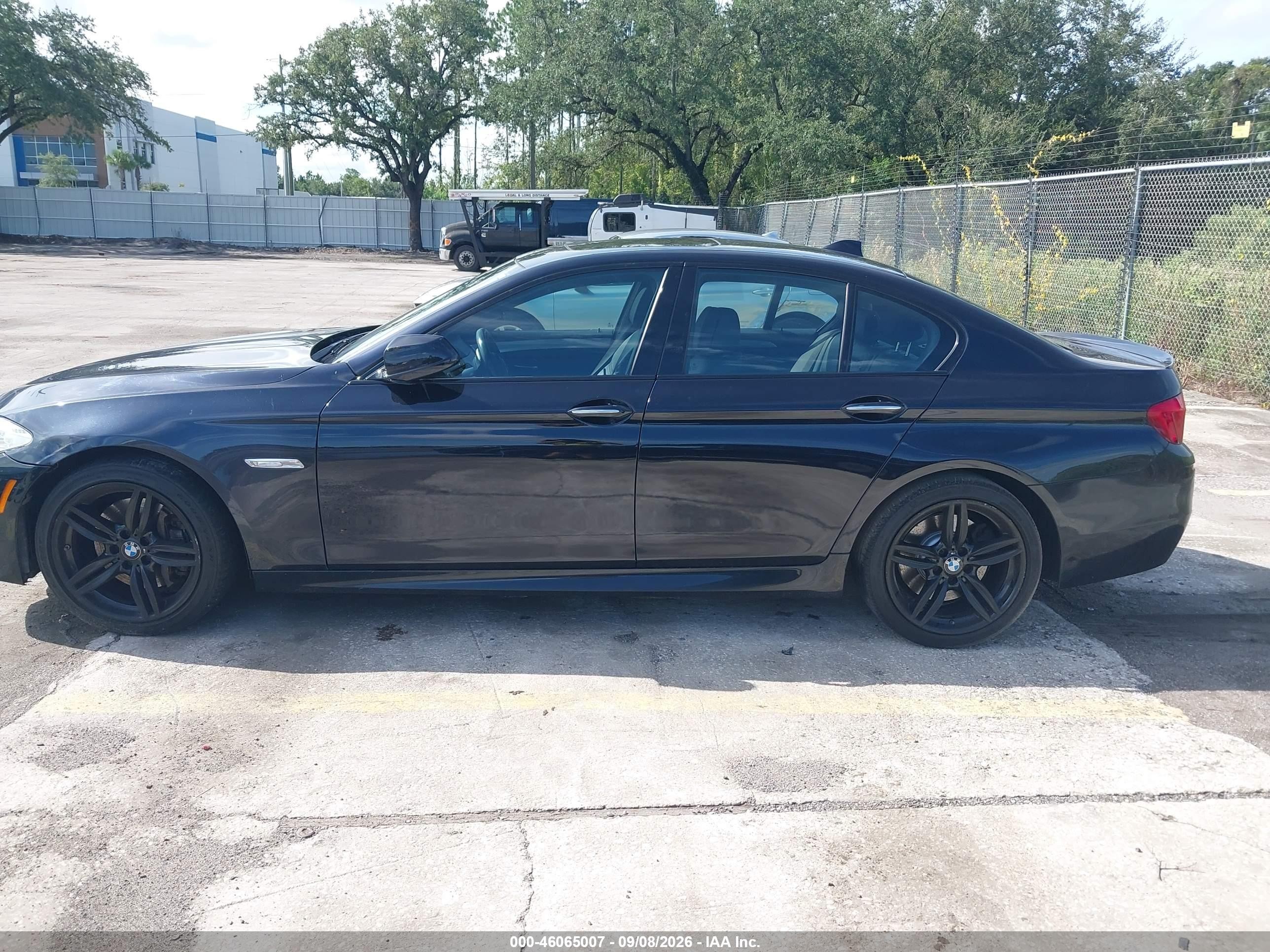 2013 Bmw 550i Xdrive Black vin: WBAFU9C5XDDY71123