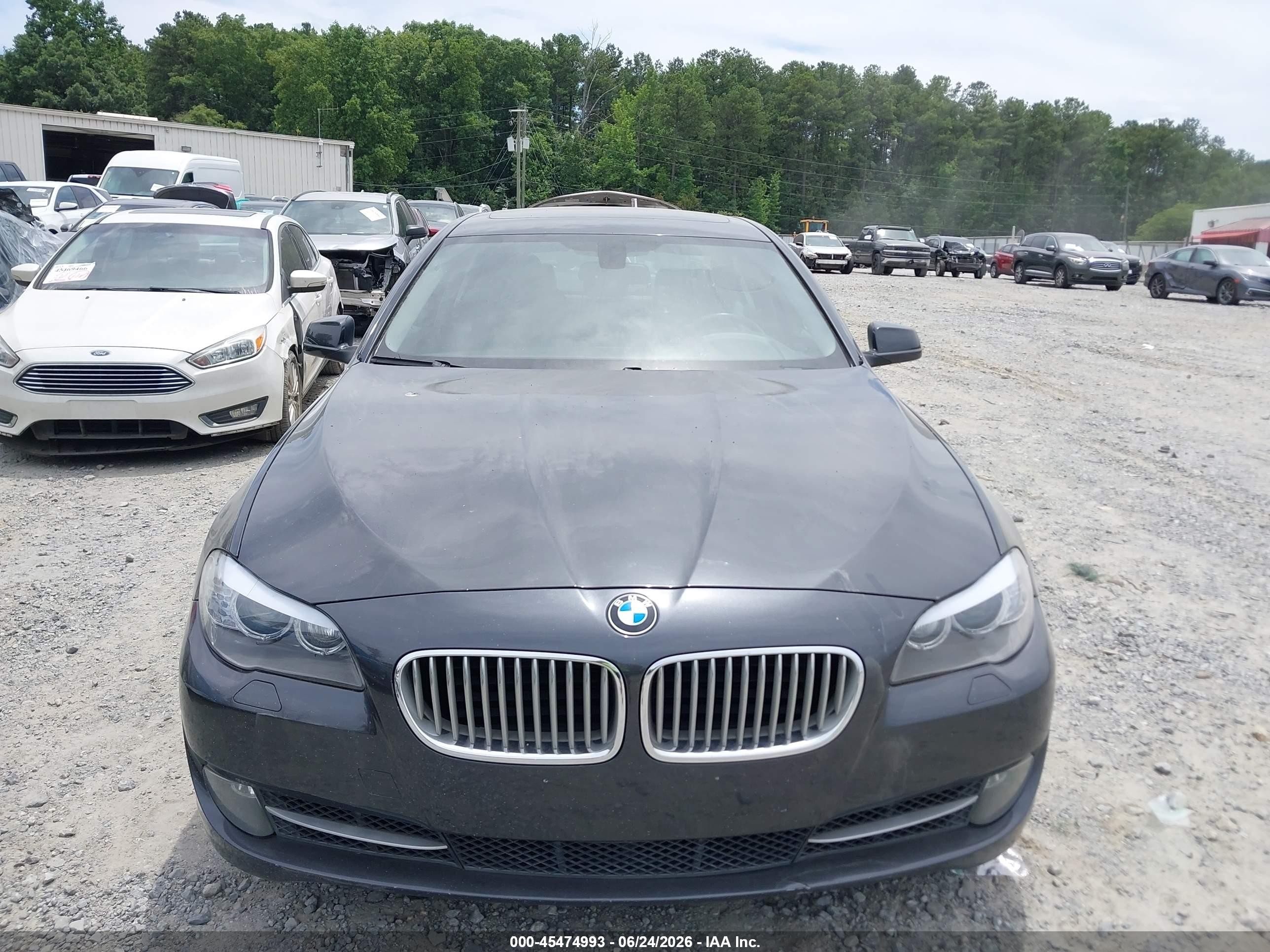 2013 Bmw 550i Xdrive Черный vin: WBAFU9C5XDDY71686