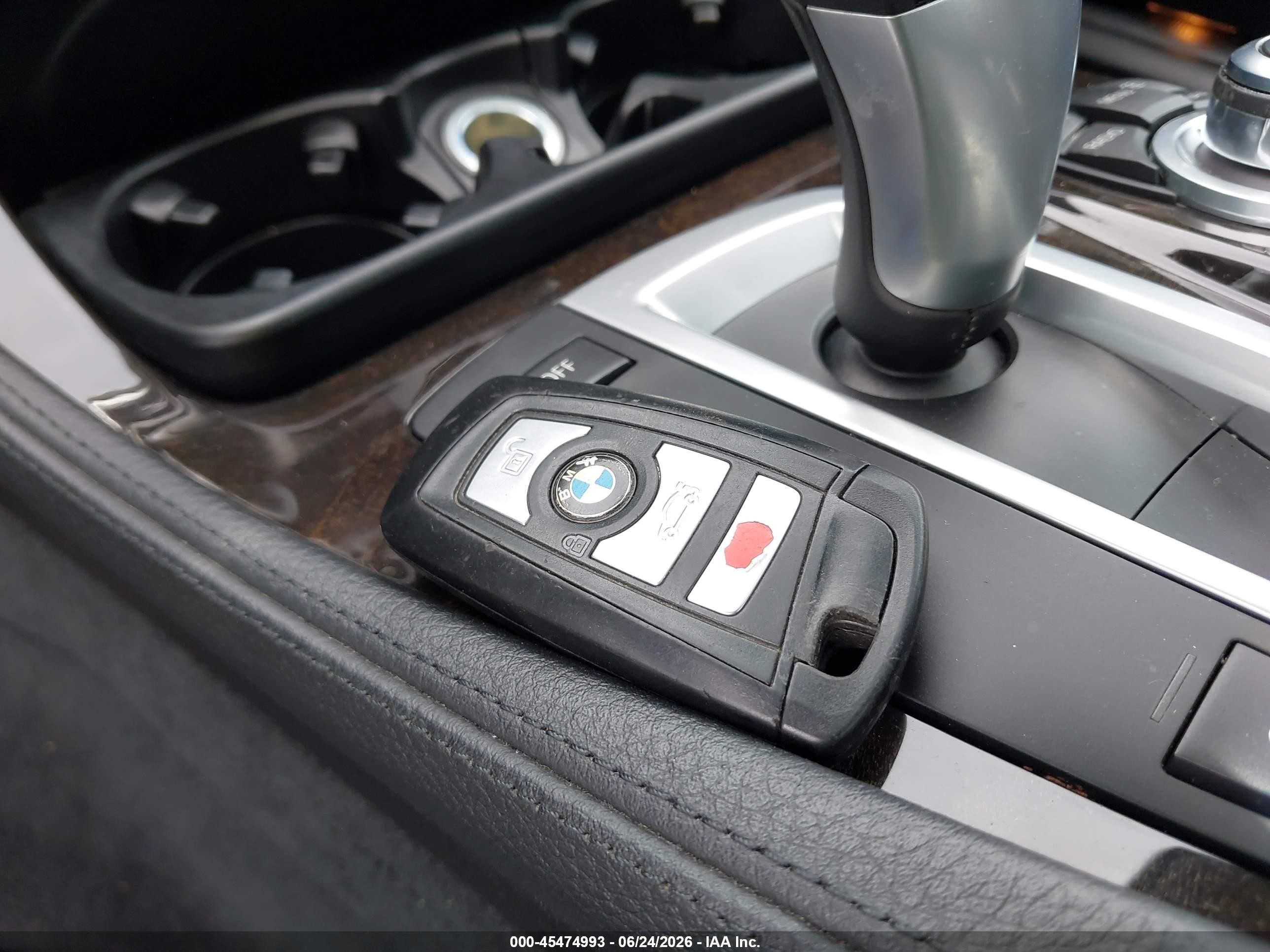 2013 Bmw 550i Xdrive Черный vin: WBAFU9C5XDDY71686