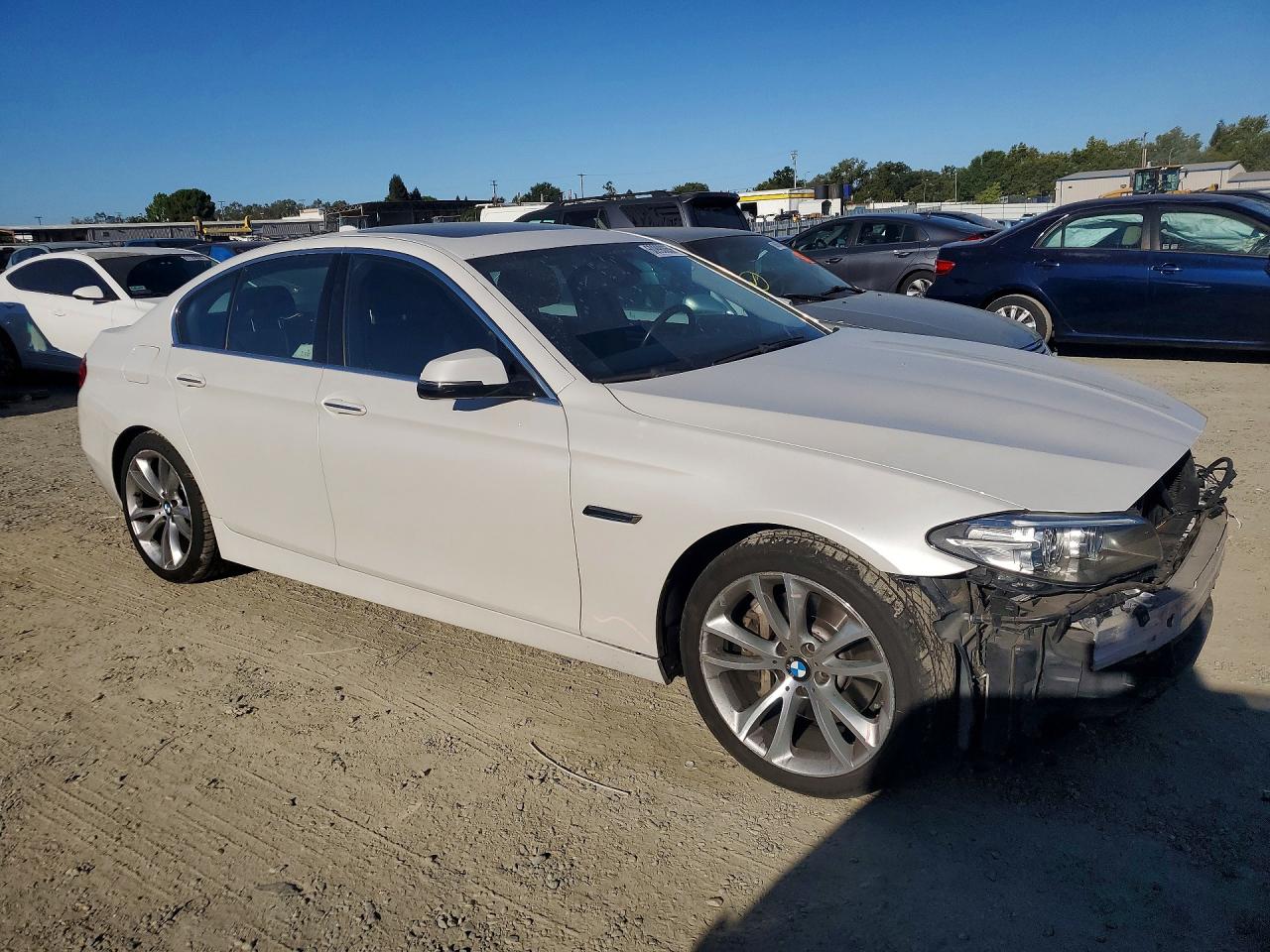 2014 Bmw 535 D Xdrive White vin: WBAFV3C51ED684820