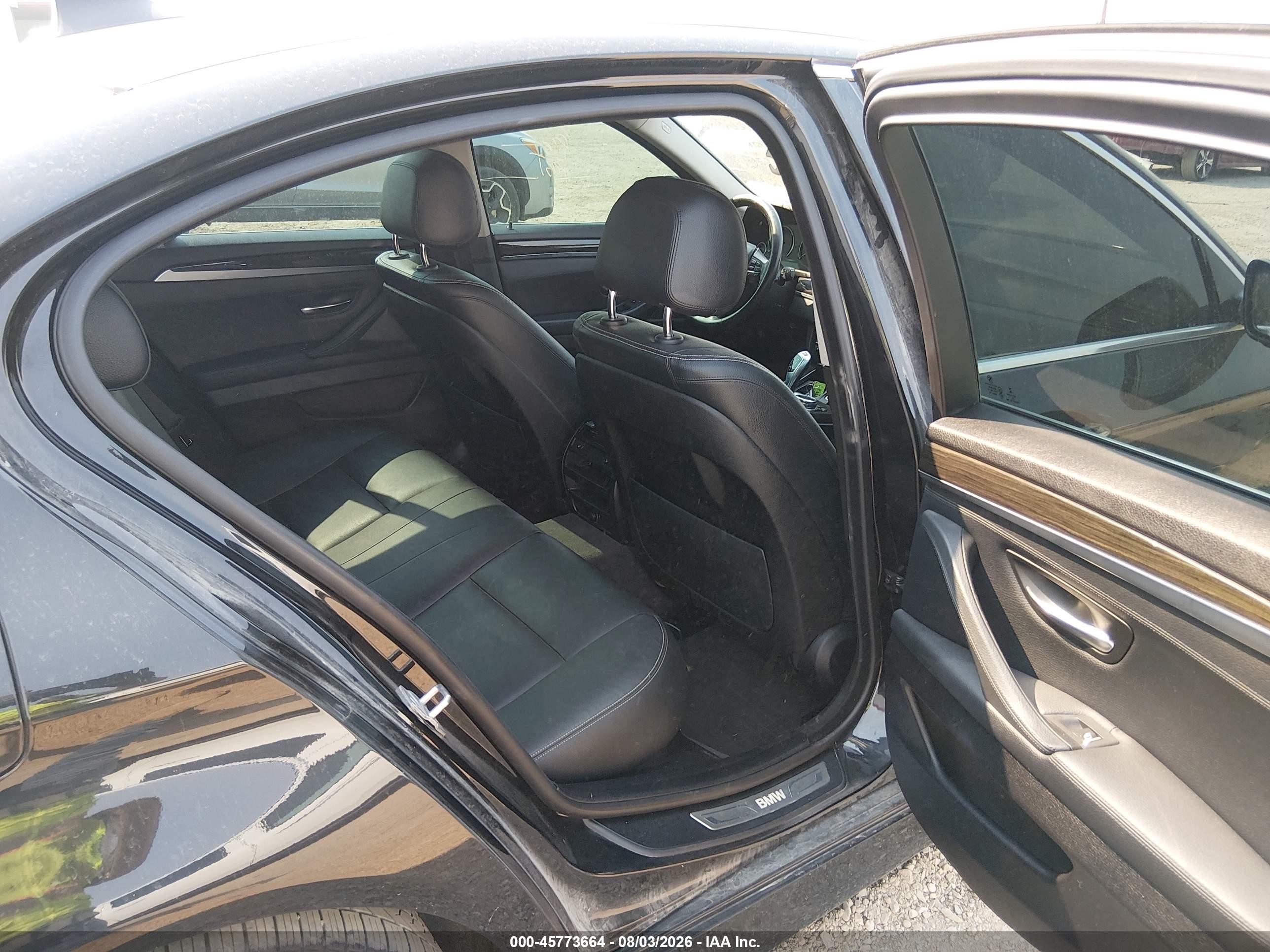 2014 Bmw 535d Xdrive Черный vin: WBAFV3C51ED684946