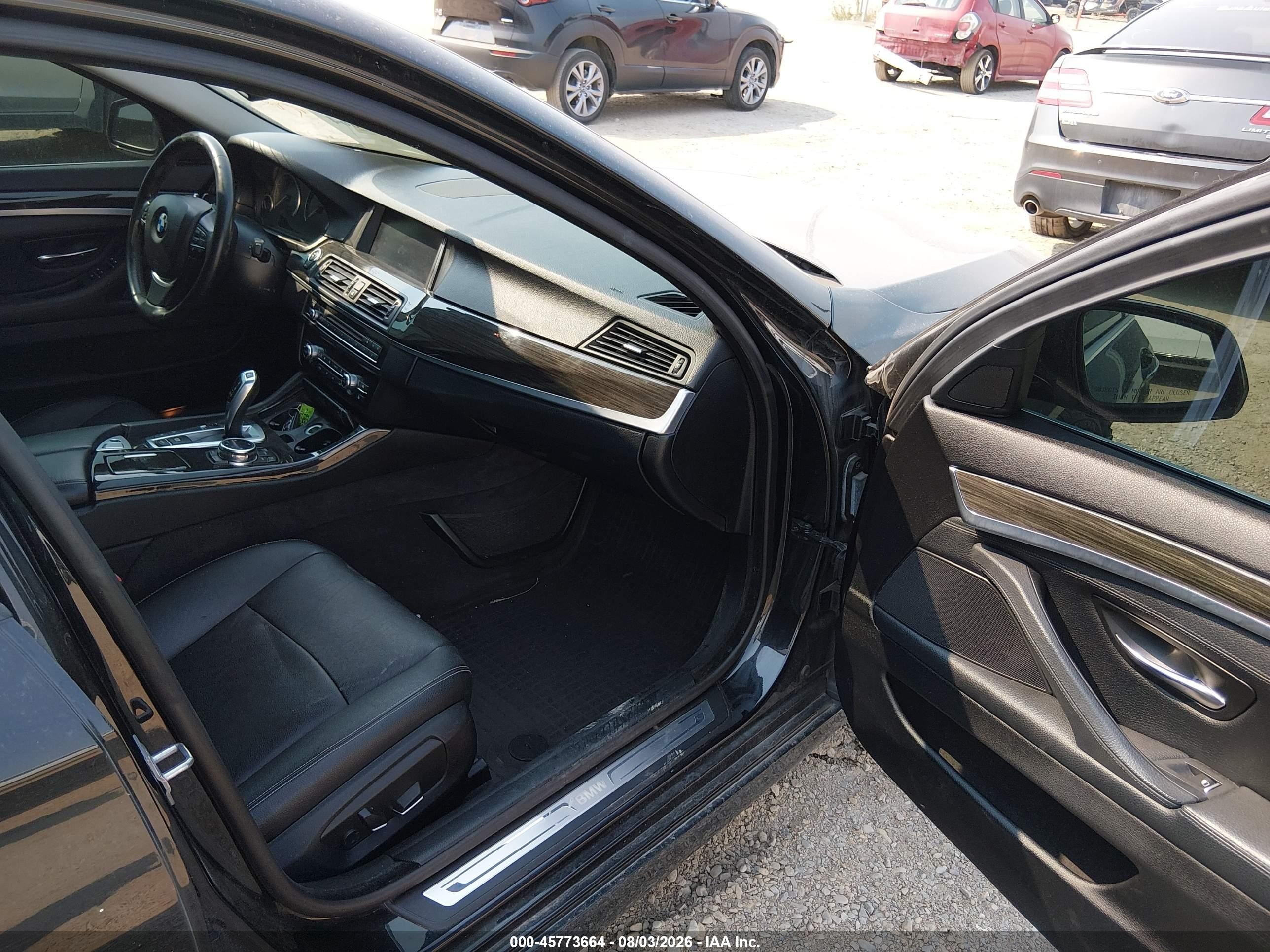 2014 Bmw 535d Xdrive Черный vin: WBAFV3C51ED684946