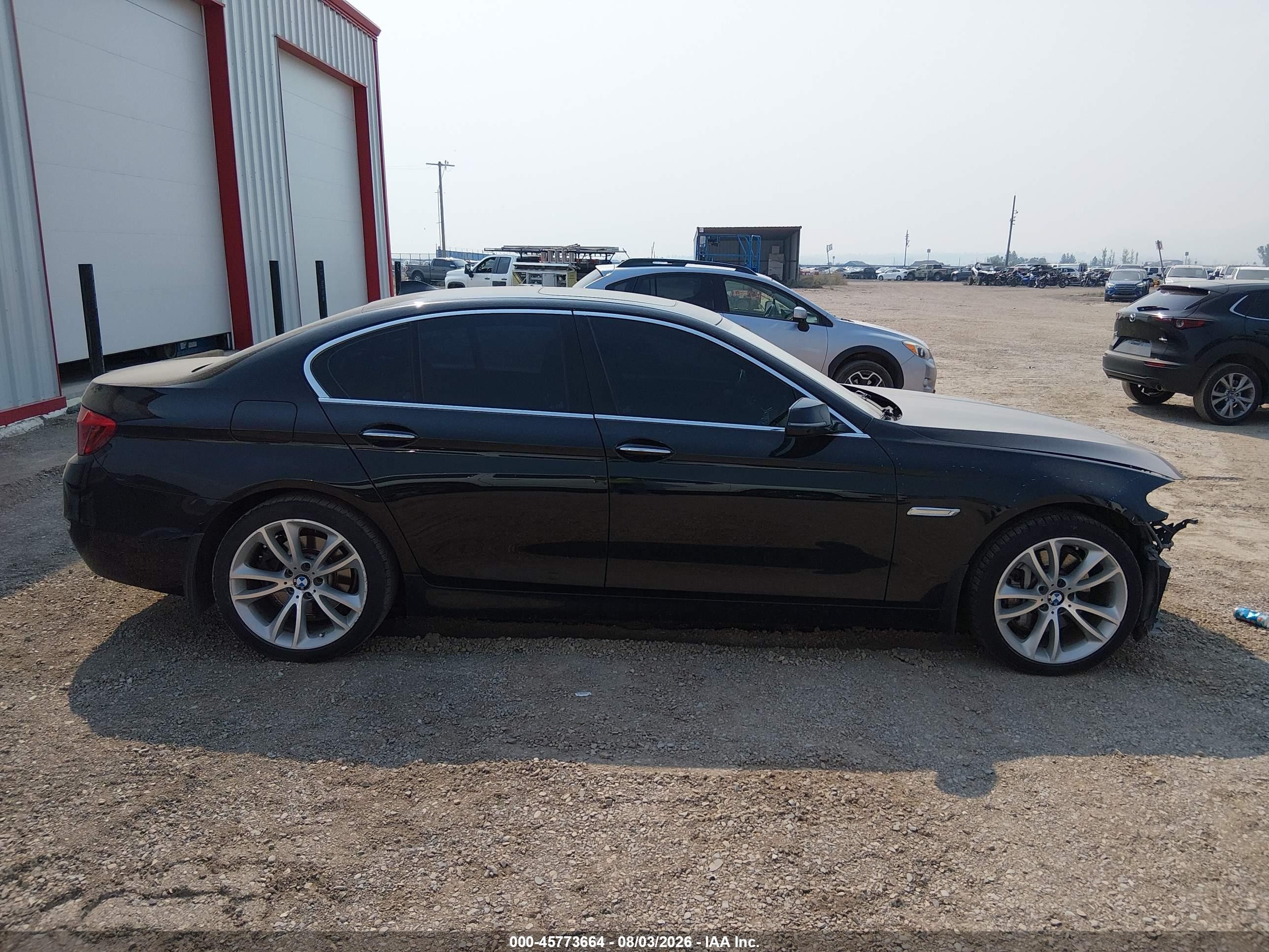 2014 Bmw 535d Xdrive Черный vin: WBAFV3C51ED684946