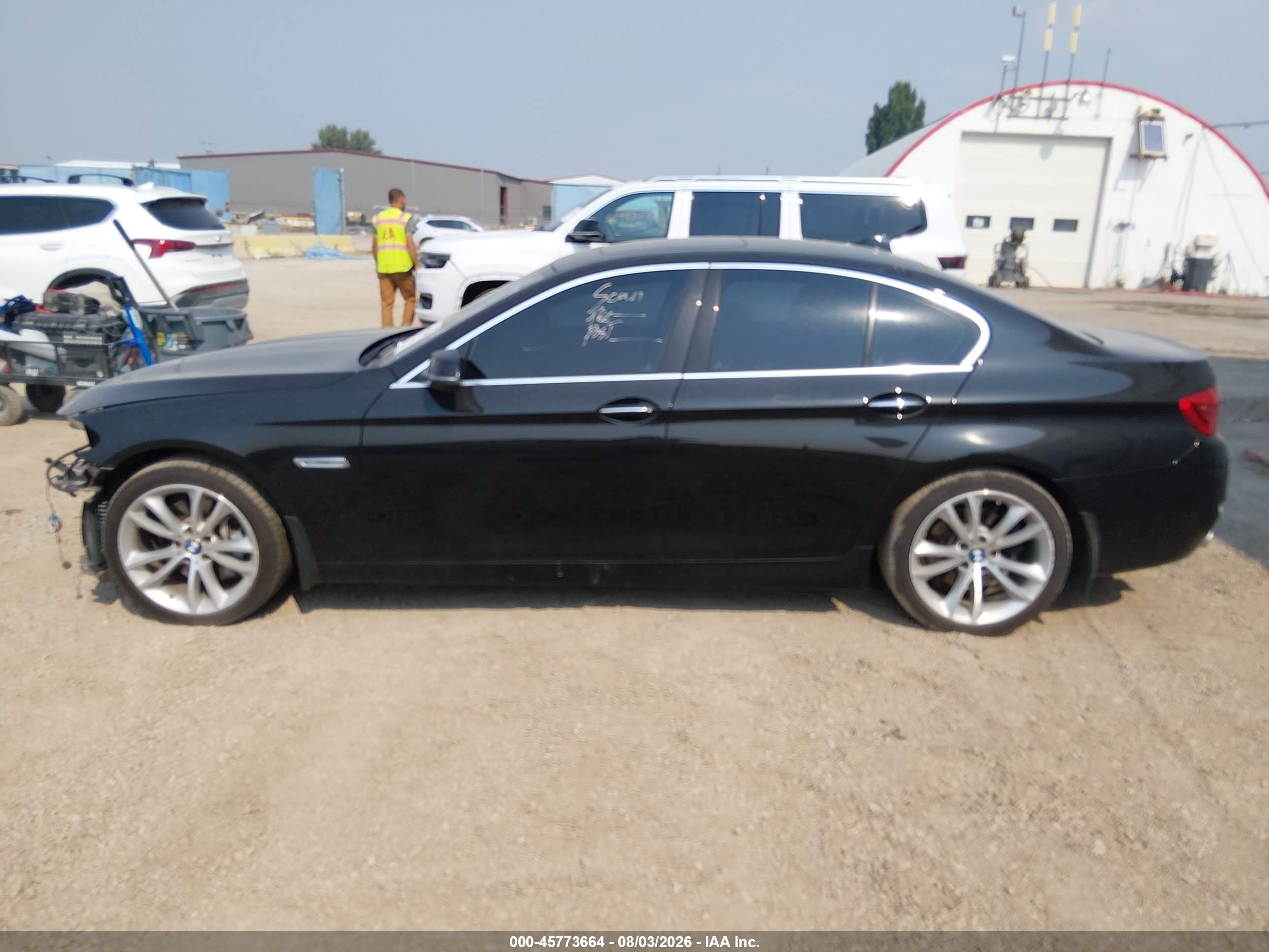 2014 Bmw 535d Xdrive Черный vin: WBAFV3C51ED684946
