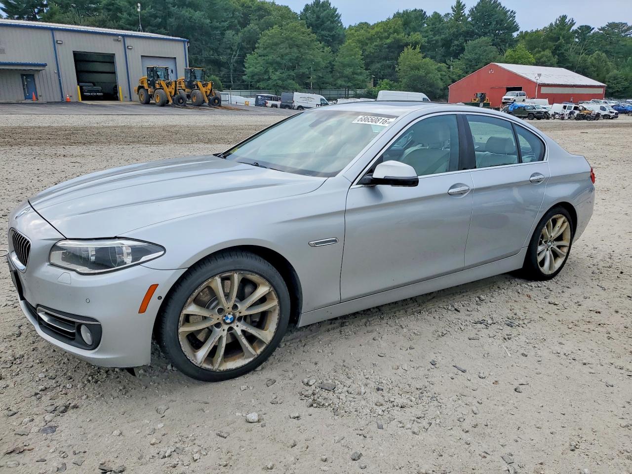 2014 Bmw 535 D Xdrive Серебряный vin: WBAFV3C51ED686048
