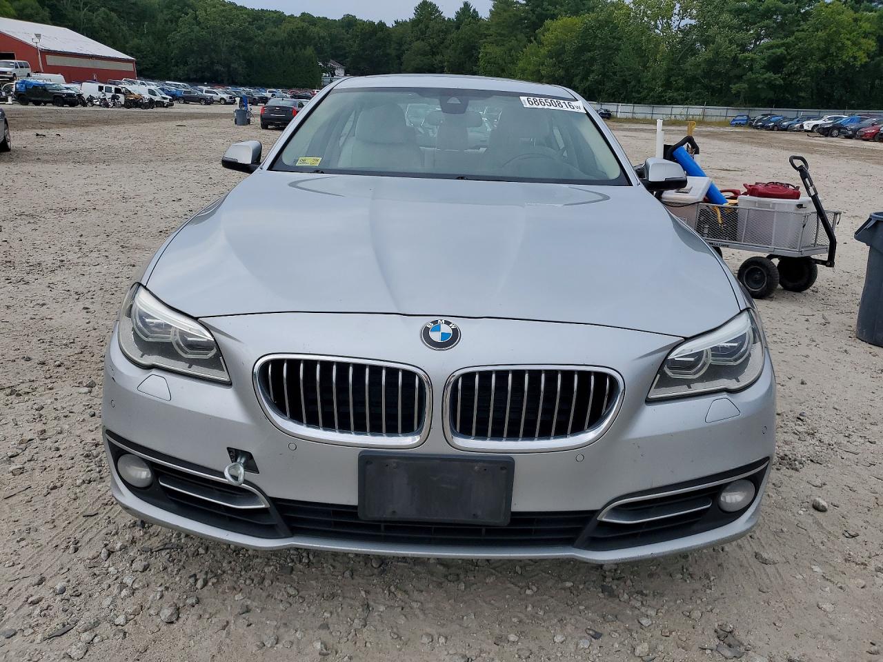 2014 Bmw 535 D Xdrive Серебряный vin: WBAFV3C51ED686048