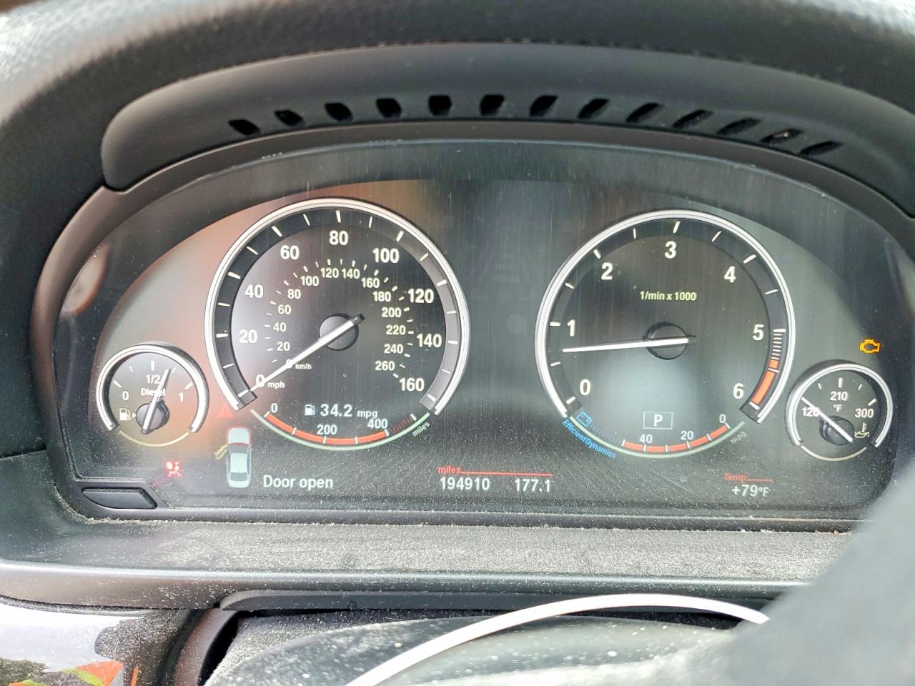 2014 Bmw 535 D Xdrive Серебряный vin: WBAFV3C51ED686048