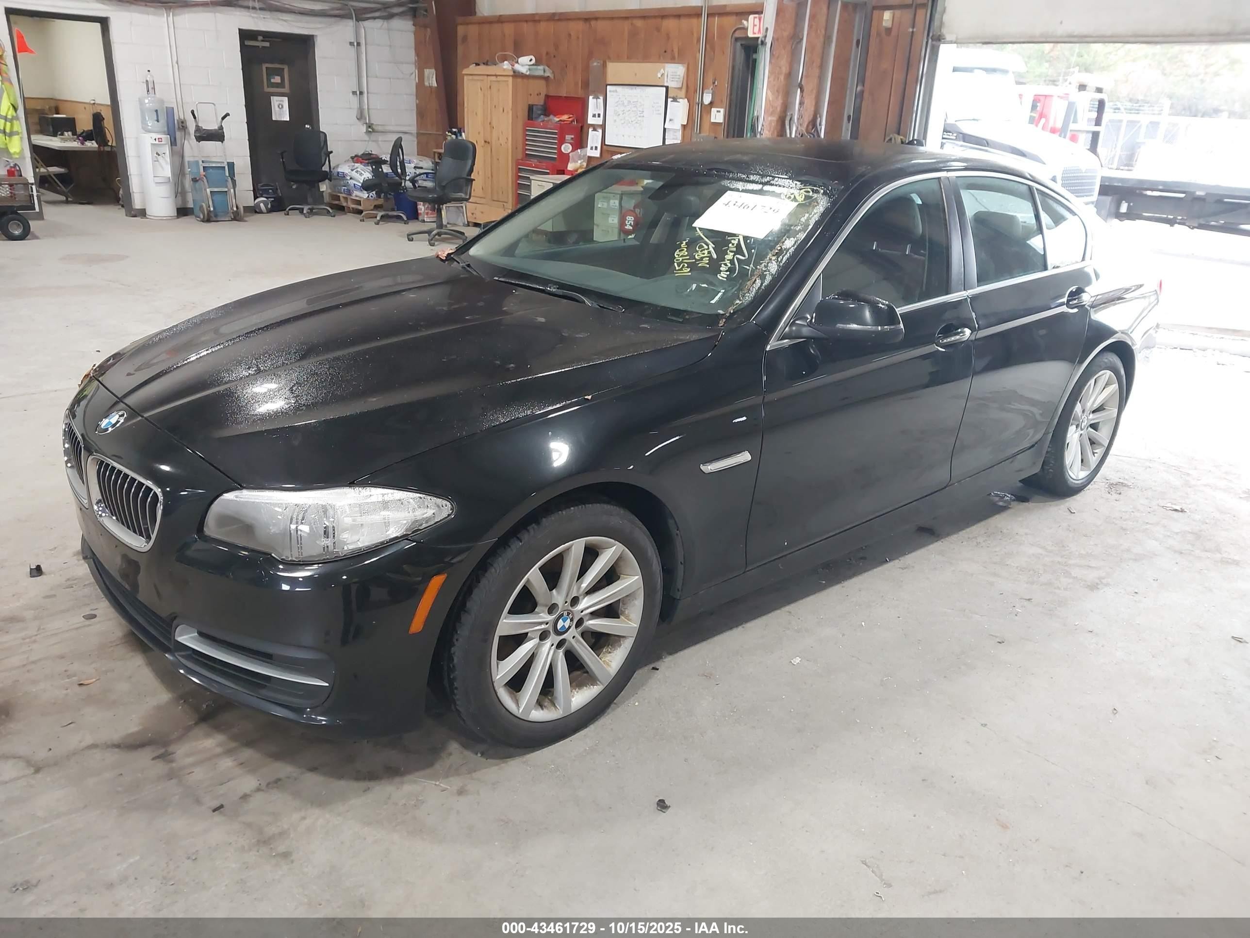 2014 Bmw 535d Xdrive Black vin: WBAFV3C53ED684902