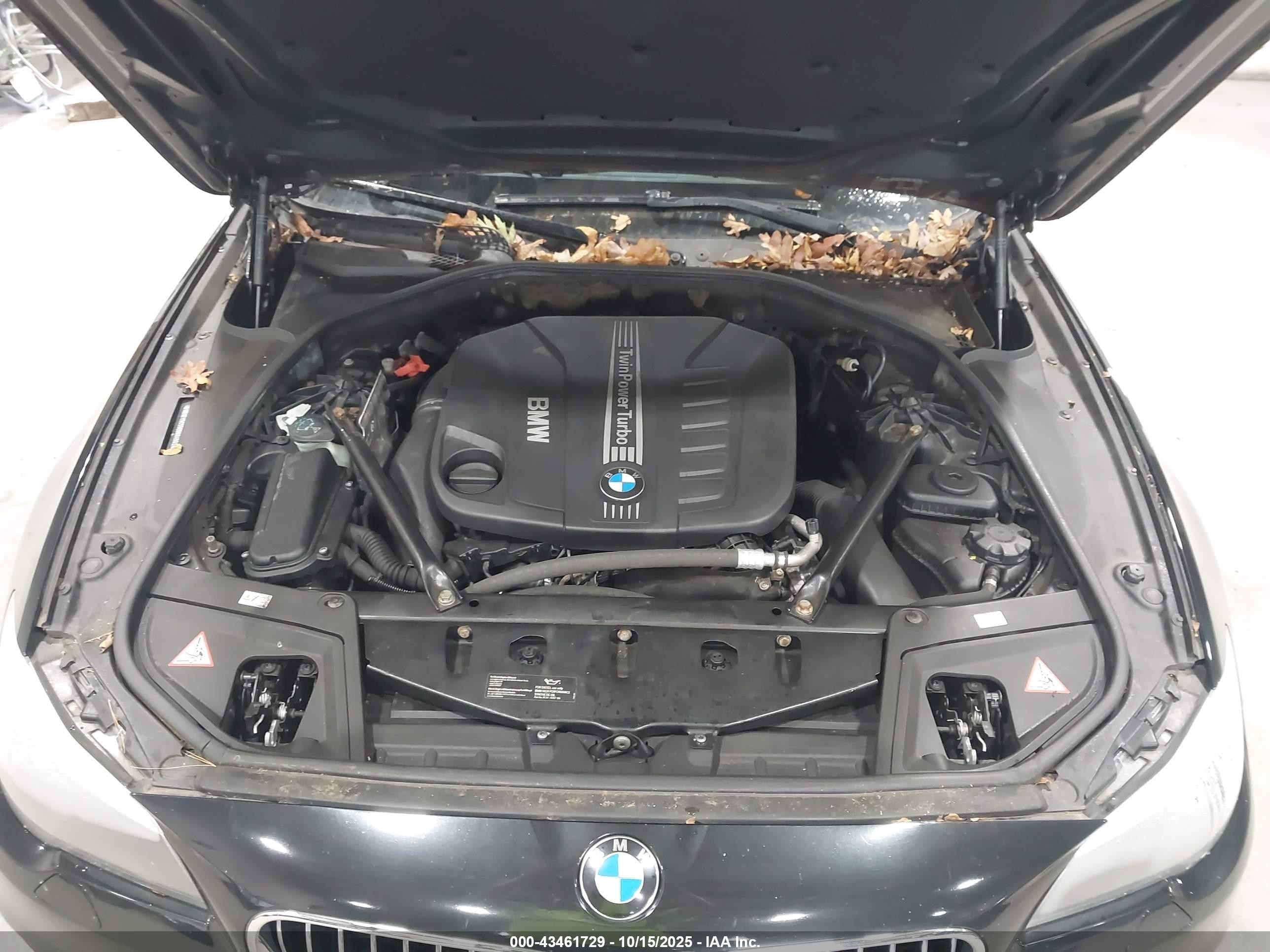 2014 Bmw 535d Xdrive Black vin: WBAFV3C53ED684902