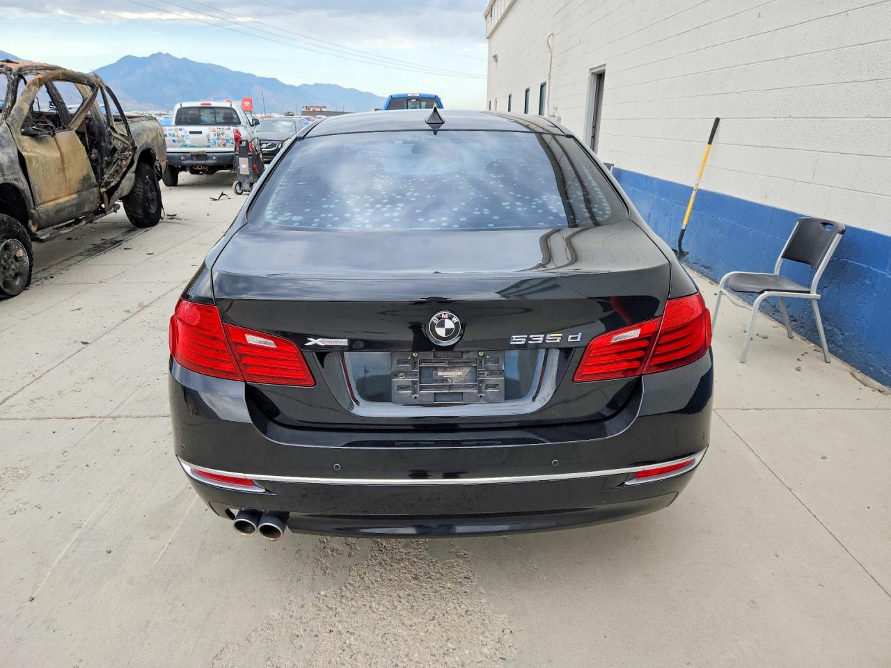 2014 Bmw 535 D Xdrive Черный vin: WBAFV3C54ED685721