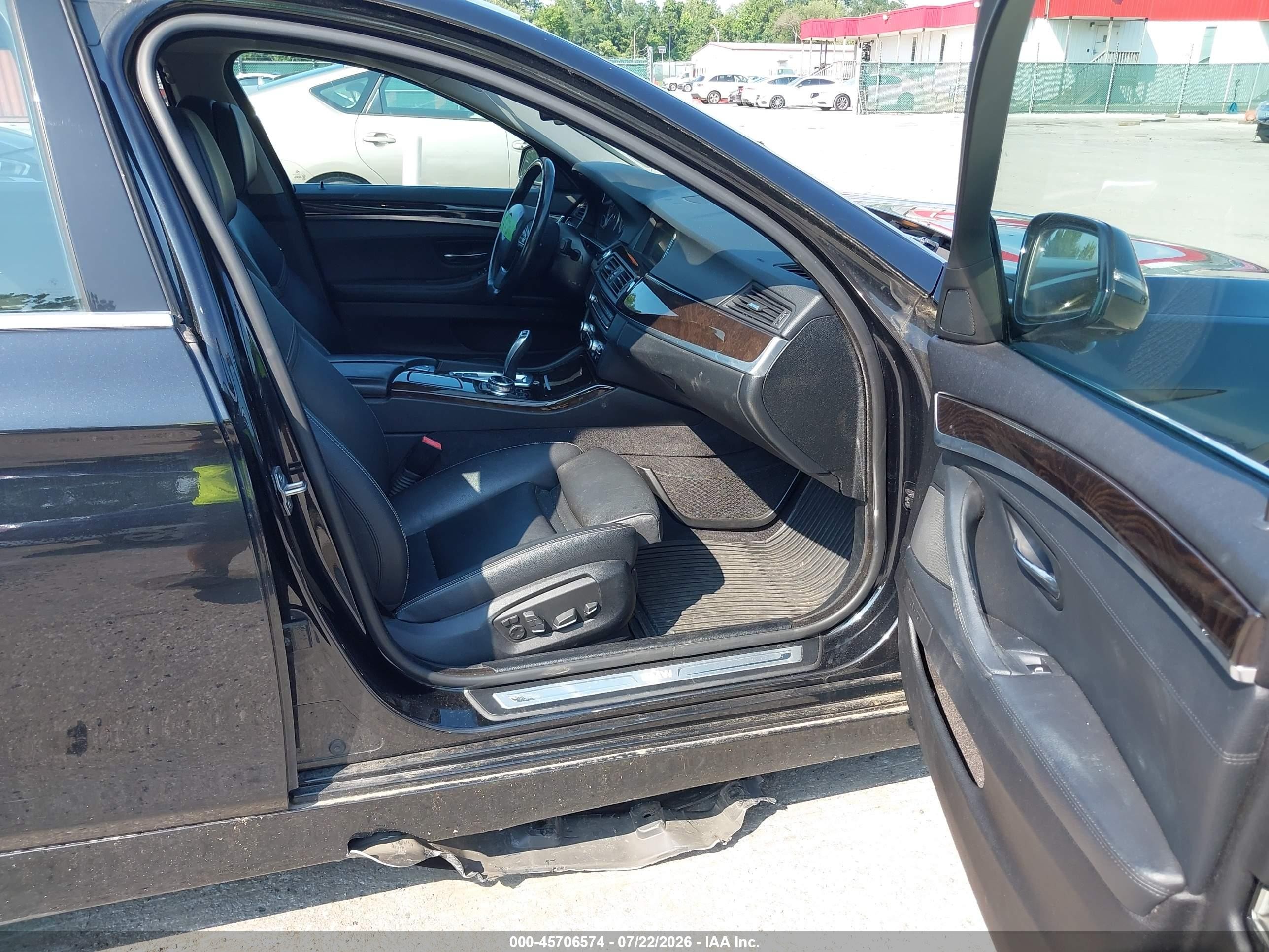2014 Bmw 535d Xdrive Black vin: WBAFV3C55ED684464