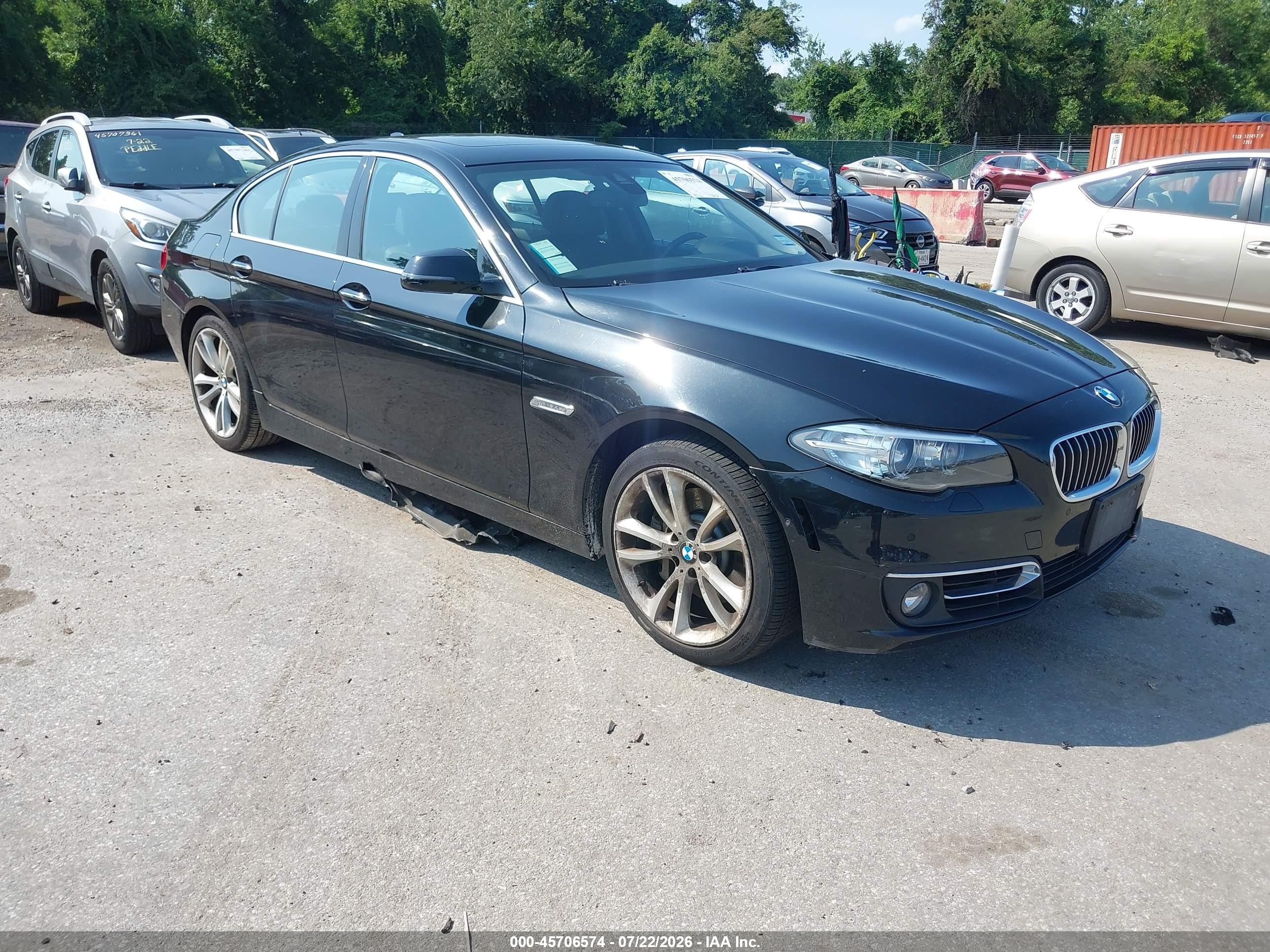 2014 Bmw 535d Xdrive Black vin: WBAFV3C55ED684464