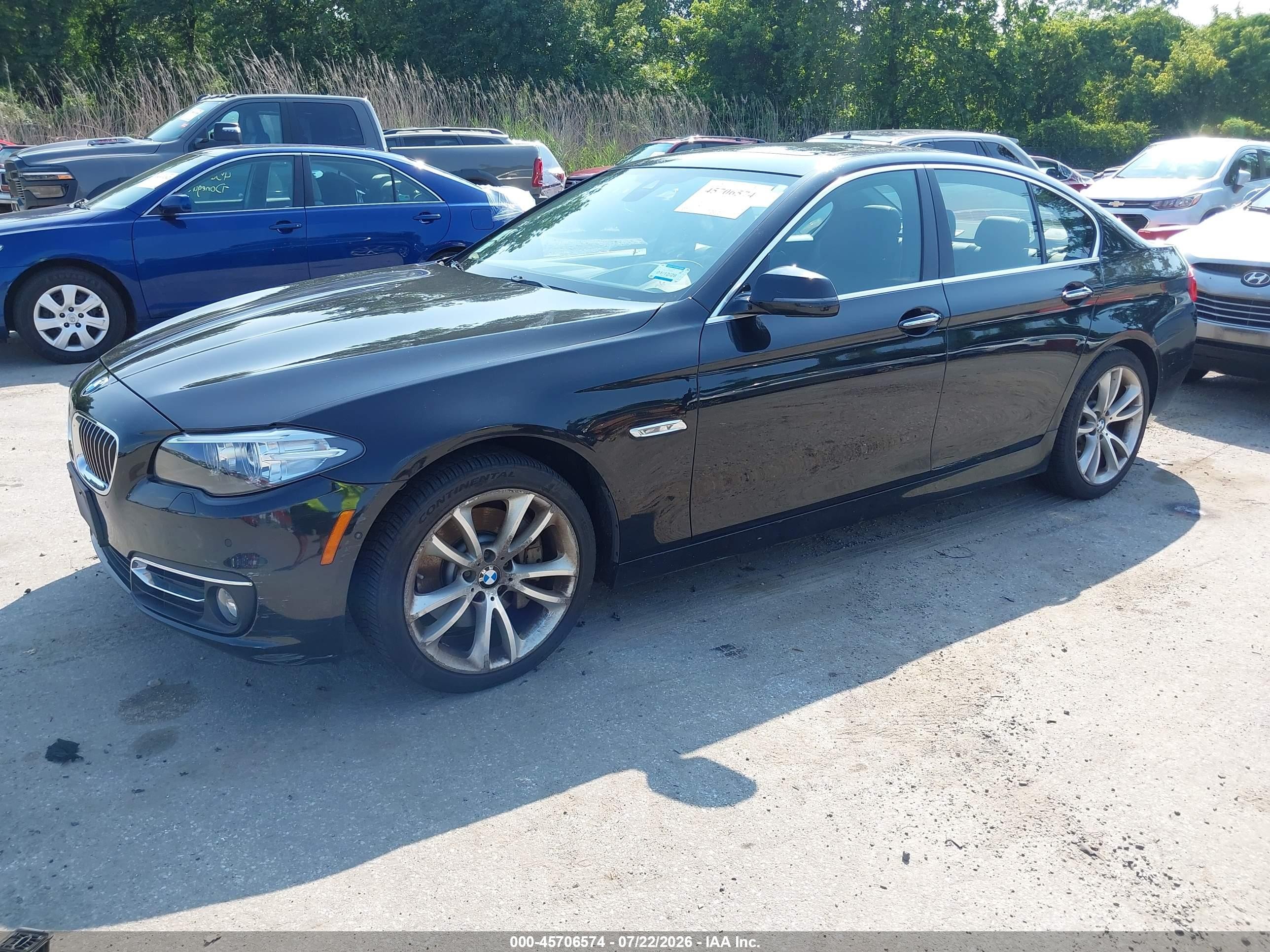 2014 Bmw 535d Xdrive Black vin: WBAFV3C55ED684464