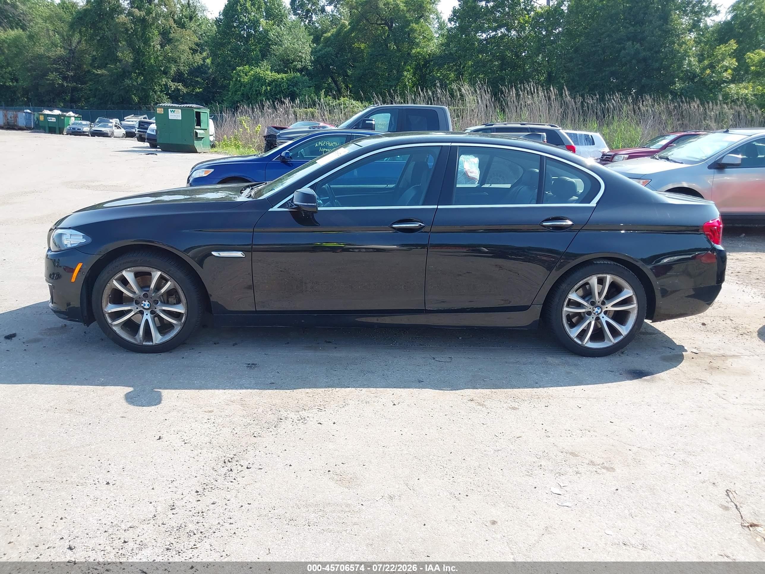 2014 Bmw 535d Xdrive Black vin: WBAFV3C55ED684464