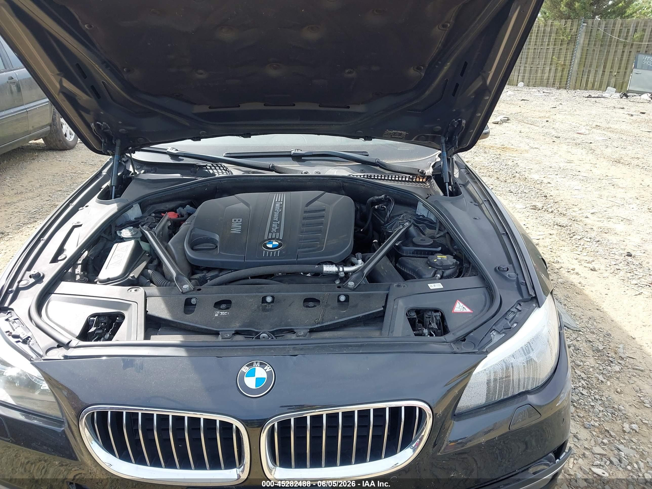 2016 Bmw 535d Xdrive Brown vin: WBAFV3C55GD687450