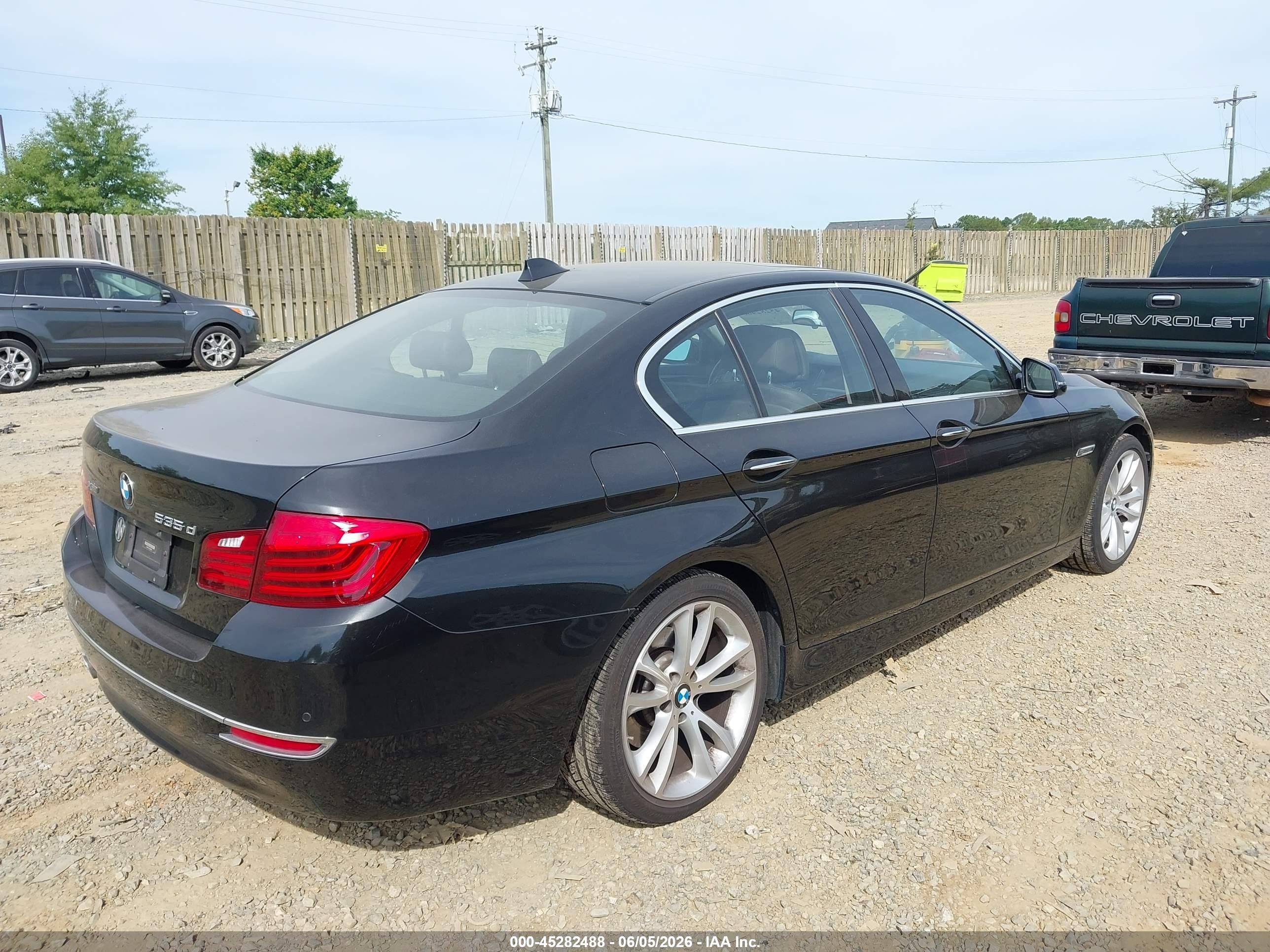2016 Bmw 535d Xdrive Brown vin: WBAFV3C55GD687450