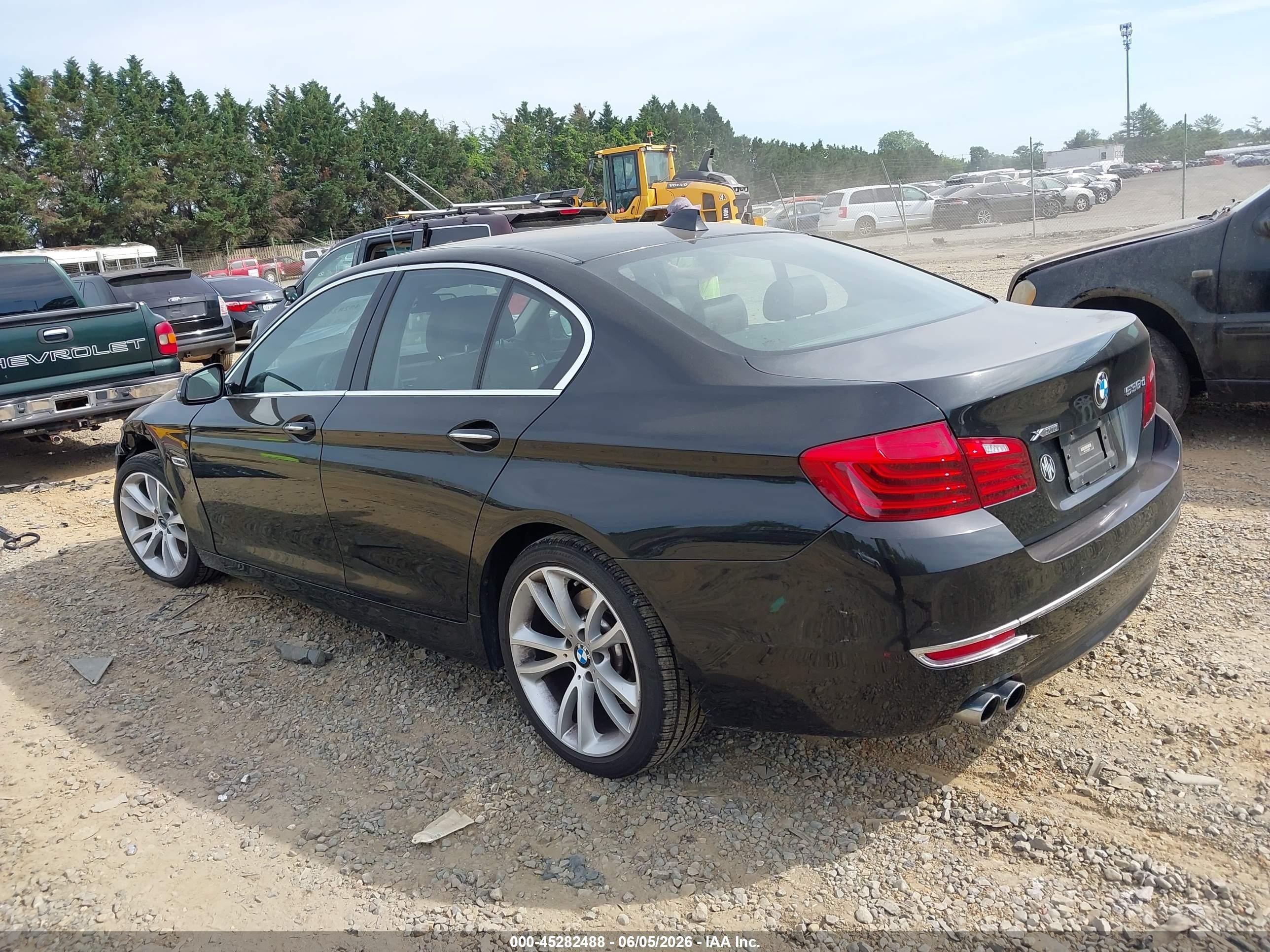 2016 Bmw 535d Xdrive Brown vin: WBAFV3C55GD687450