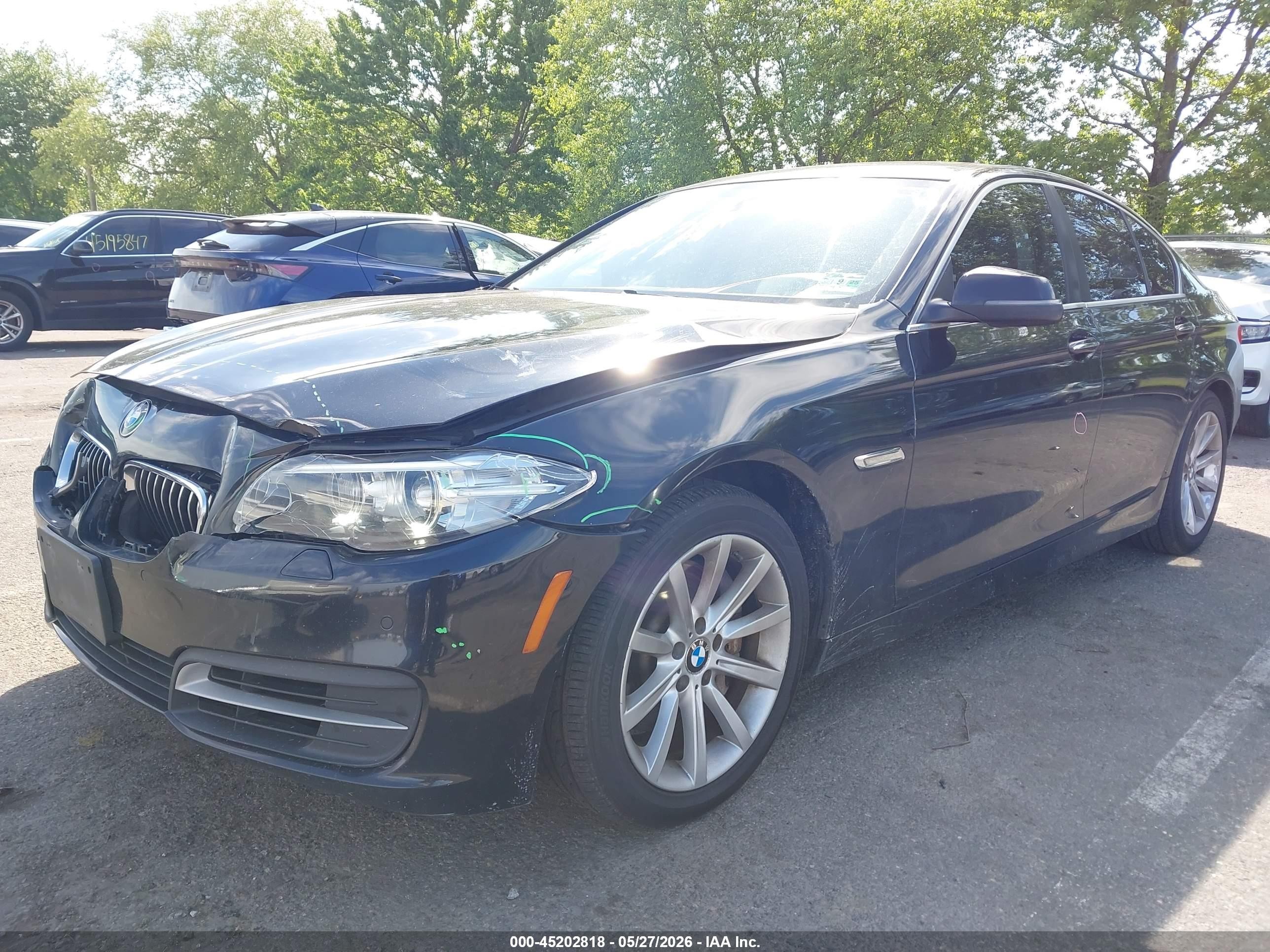 2014 Bmw 535d Xdrive Black vin: WBAFV3C56ED685171