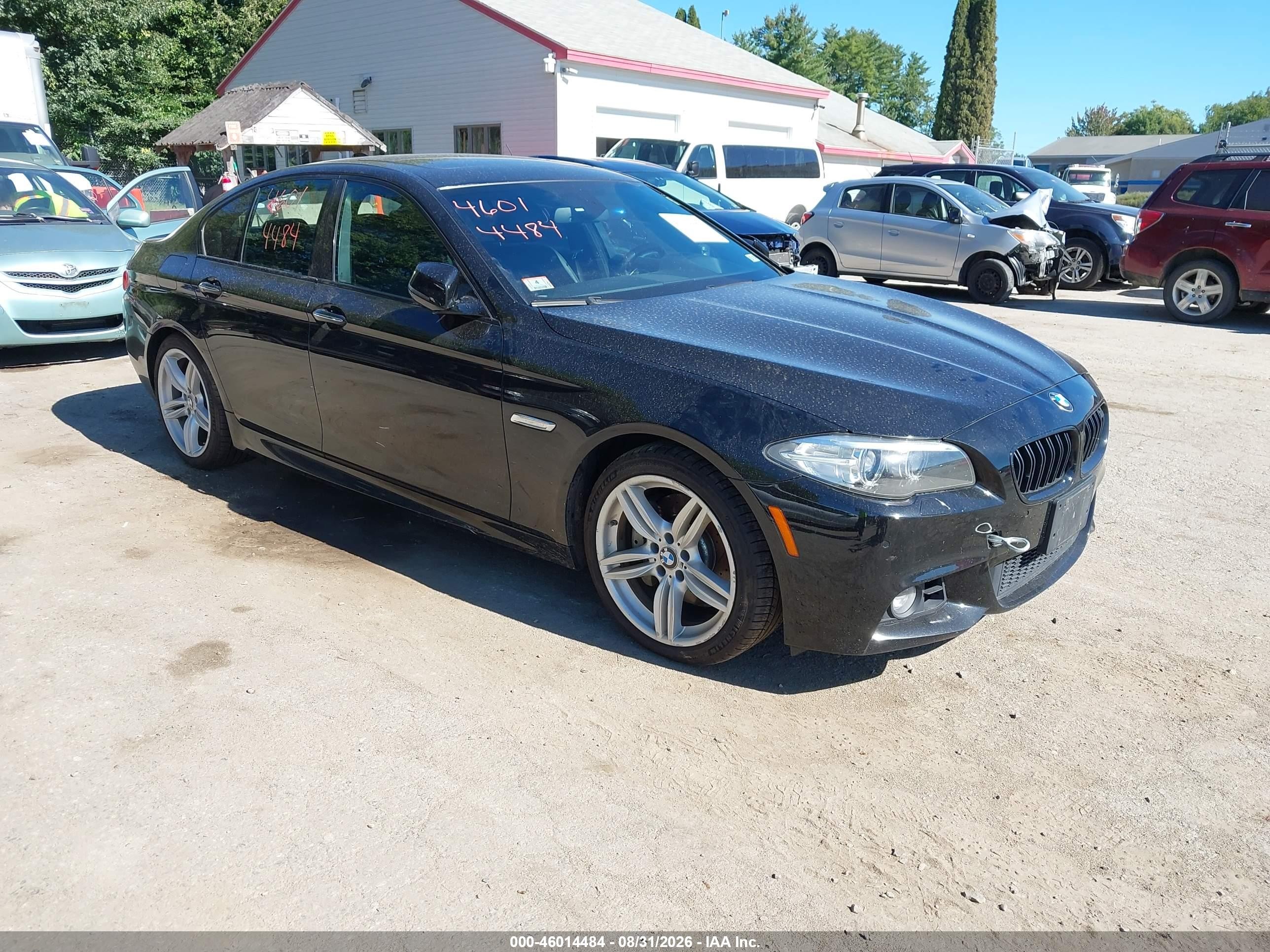 2014 Bmw 535d Xdrive Black vin: WBAFV3C57ED684675