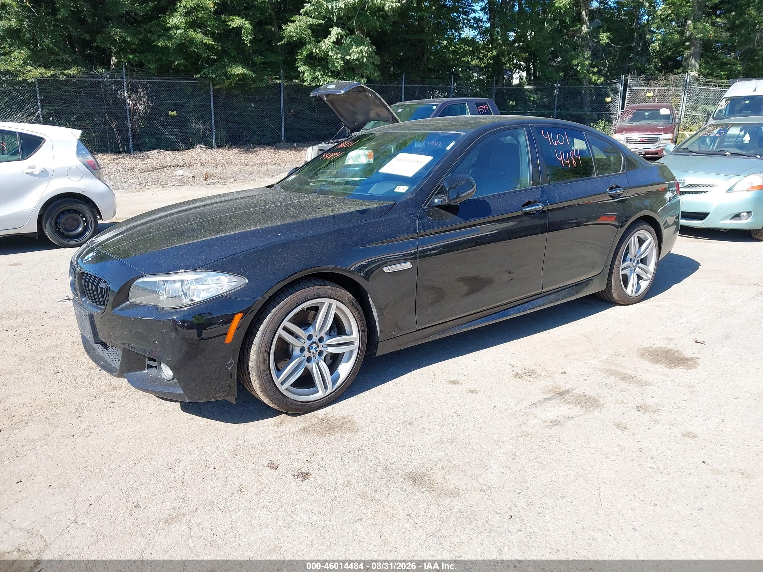 2014 Bmw 535d Xdrive Black vin: WBAFV3C57ED684675