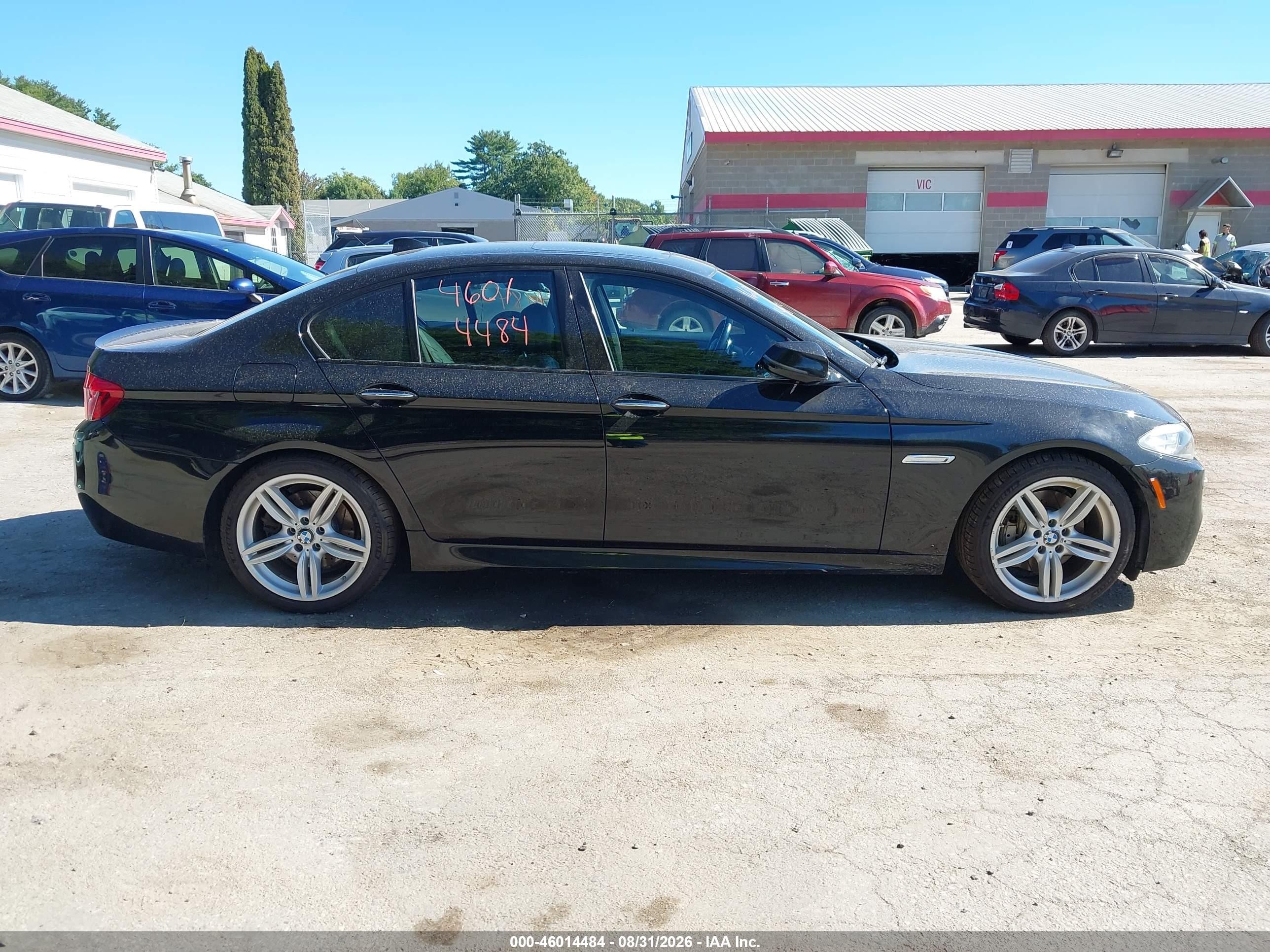 2014 Bmw 535d Xdrive Black vin: WBAFV3C57ED684675