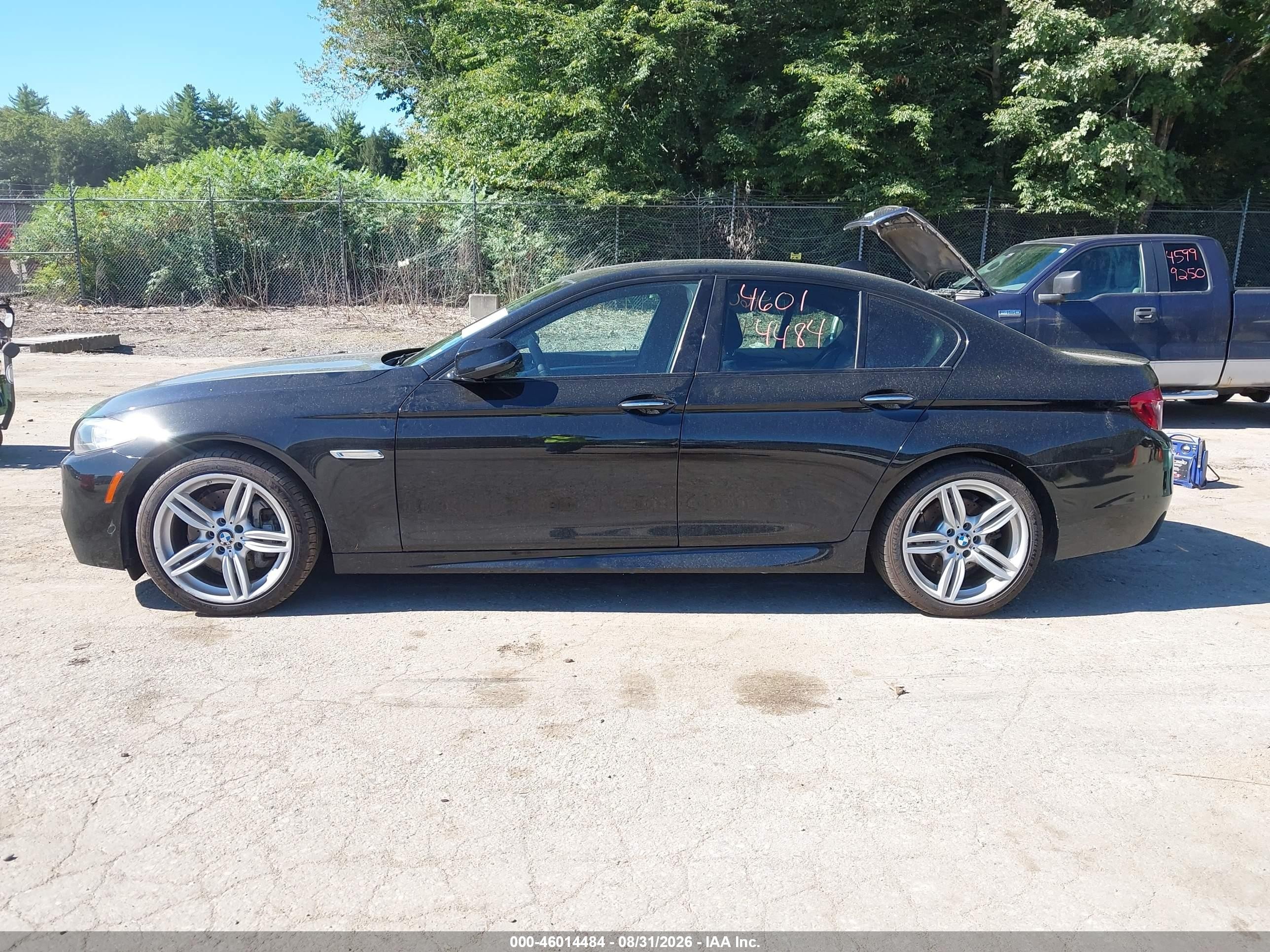 2014 Bmw 535d Xdrive Black vin: WBAFV3C57ED684675