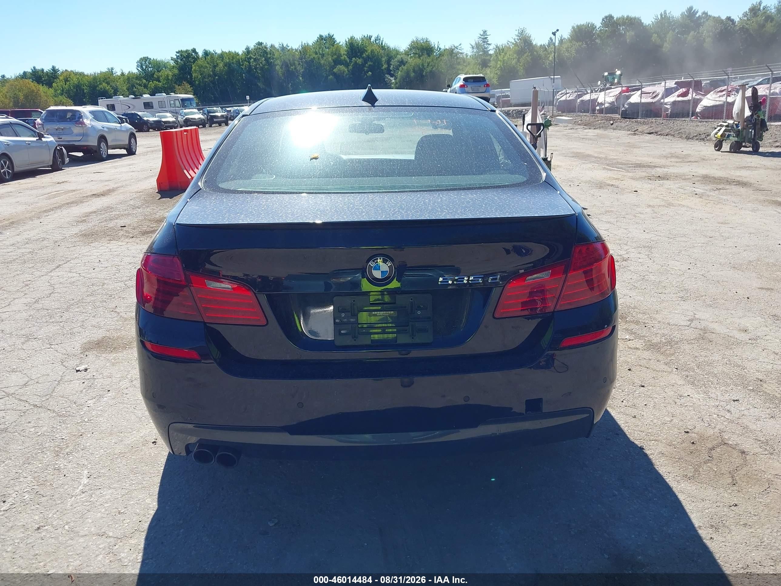 2014 Bmw 535d Xdrive Black vin: WBAFV3C57ED684675
