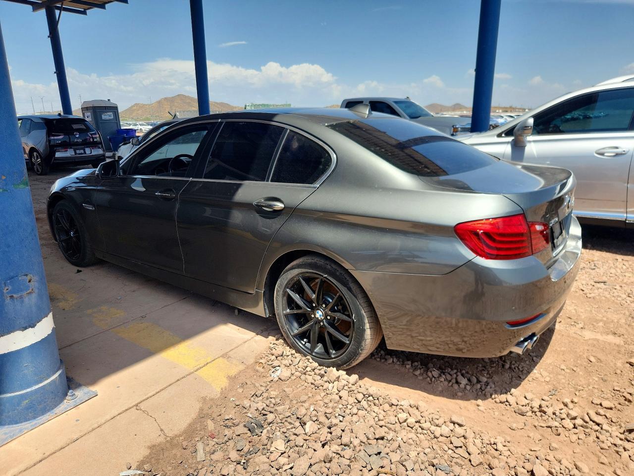 2014 Bmw 535 D Xdrive Gray vin: WBAFV3C59ED684161