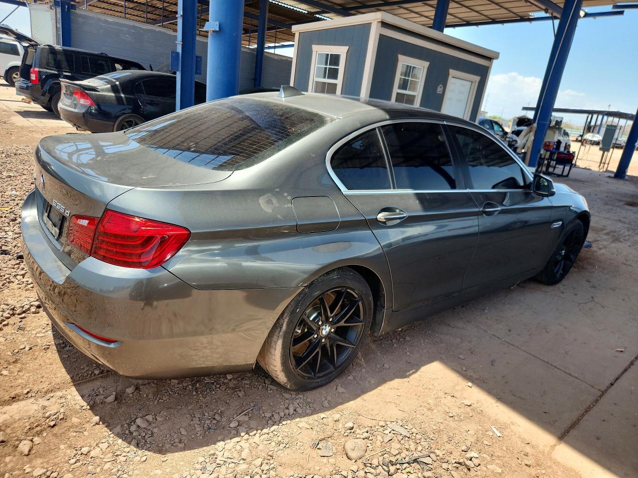 2014 Bmw 535 D Xdrive Gray vin: WBAFV3C59ED684161