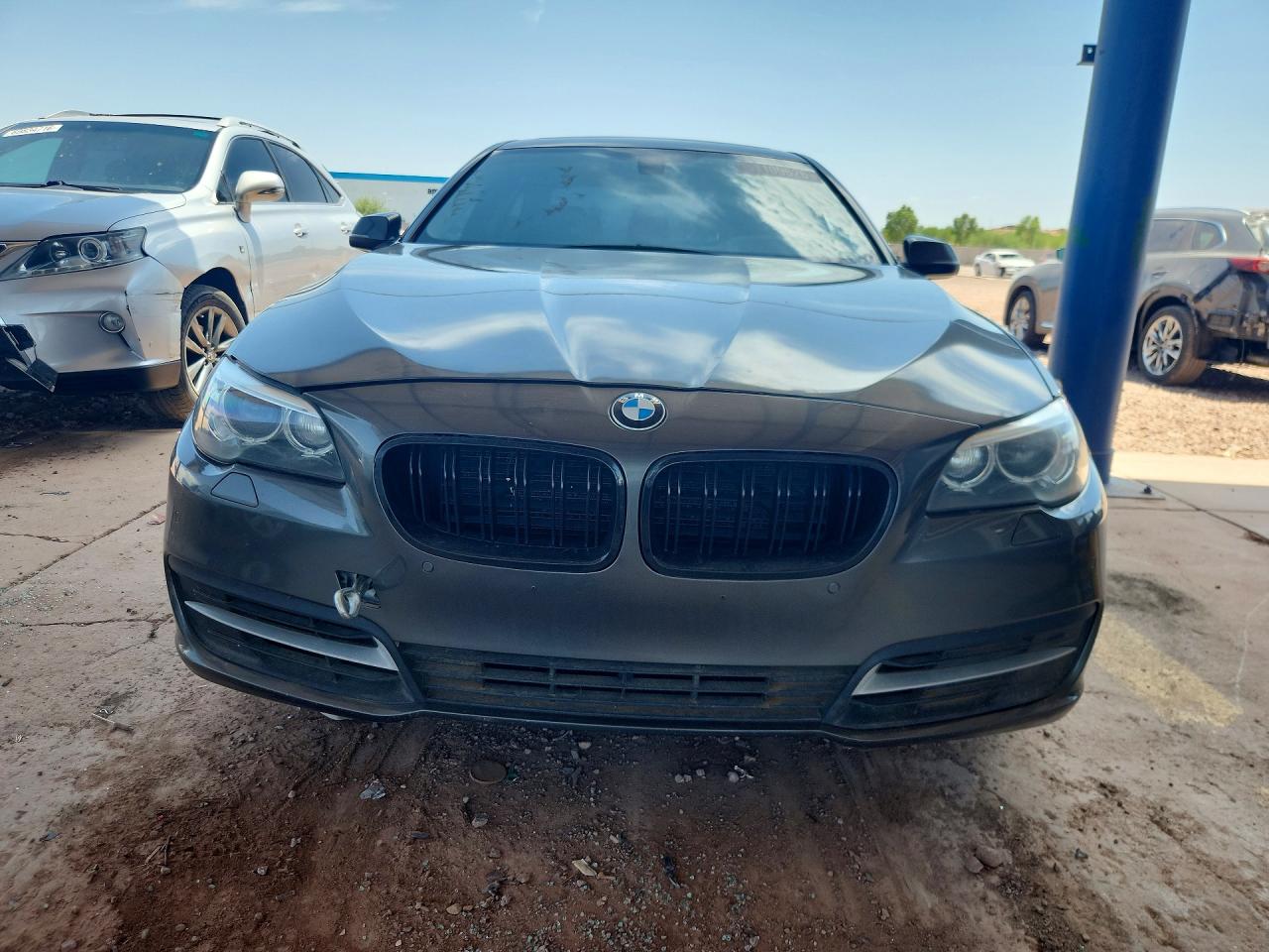 2014 Bmw 535 D Xdrive Gray vin: WBAFV3C59ED684161