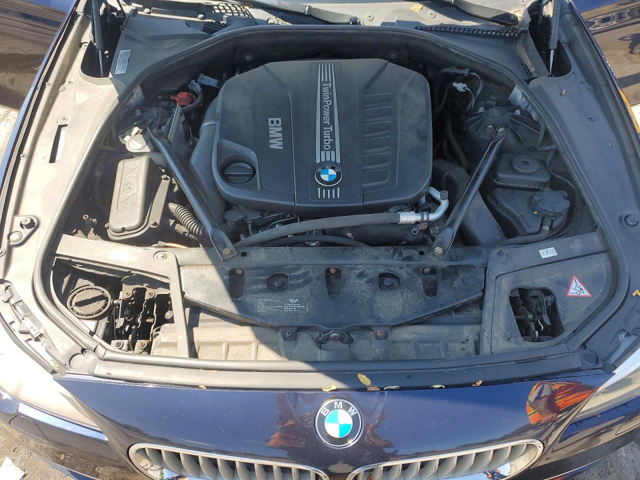 2014 Bmw 535 D Xdrive Синий vin: WBAFV3C5XEDZ33700