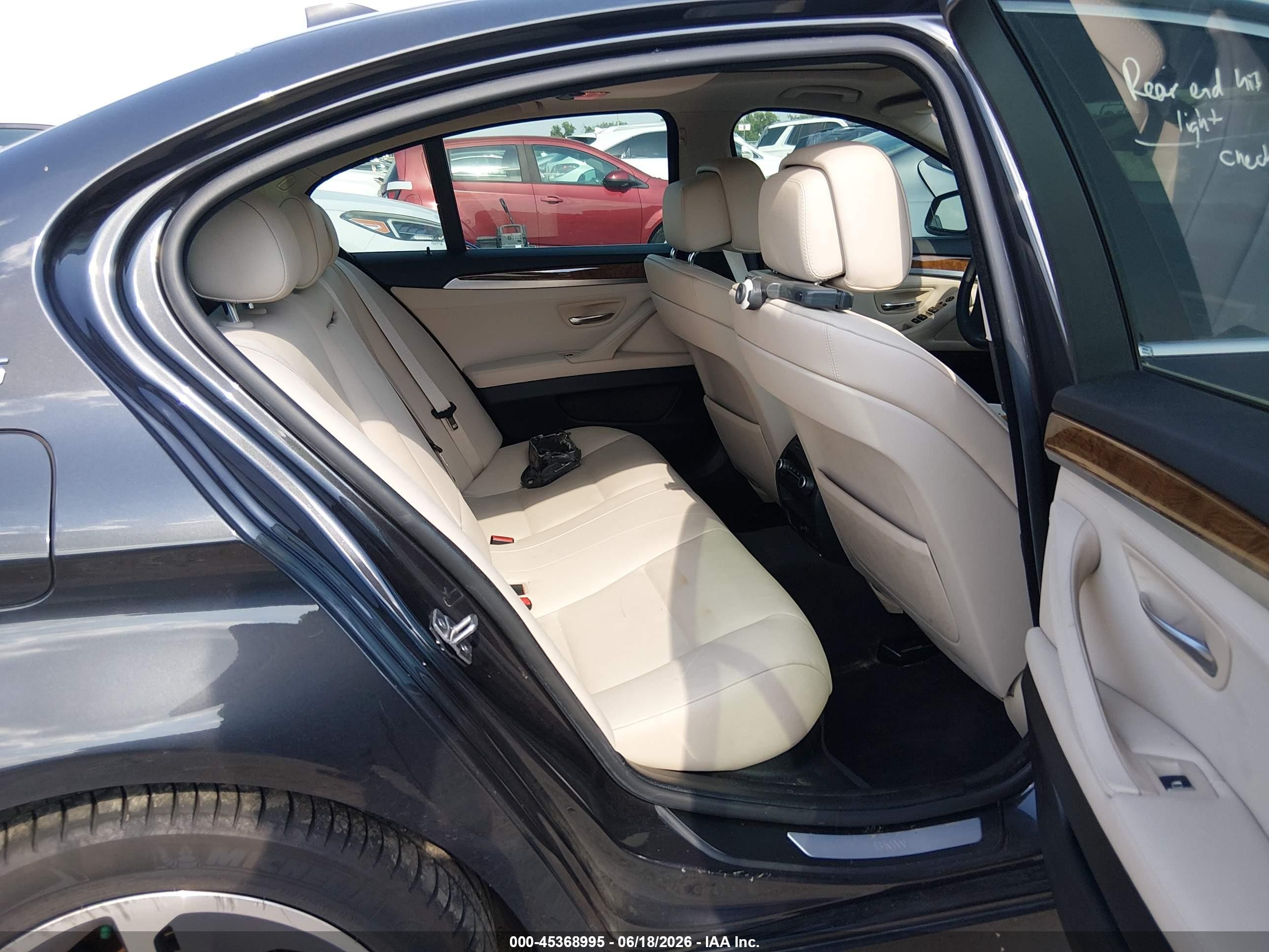 2013 Bmw Activehybrid 5 Серый vin: WBAFZ9C50DC751905
