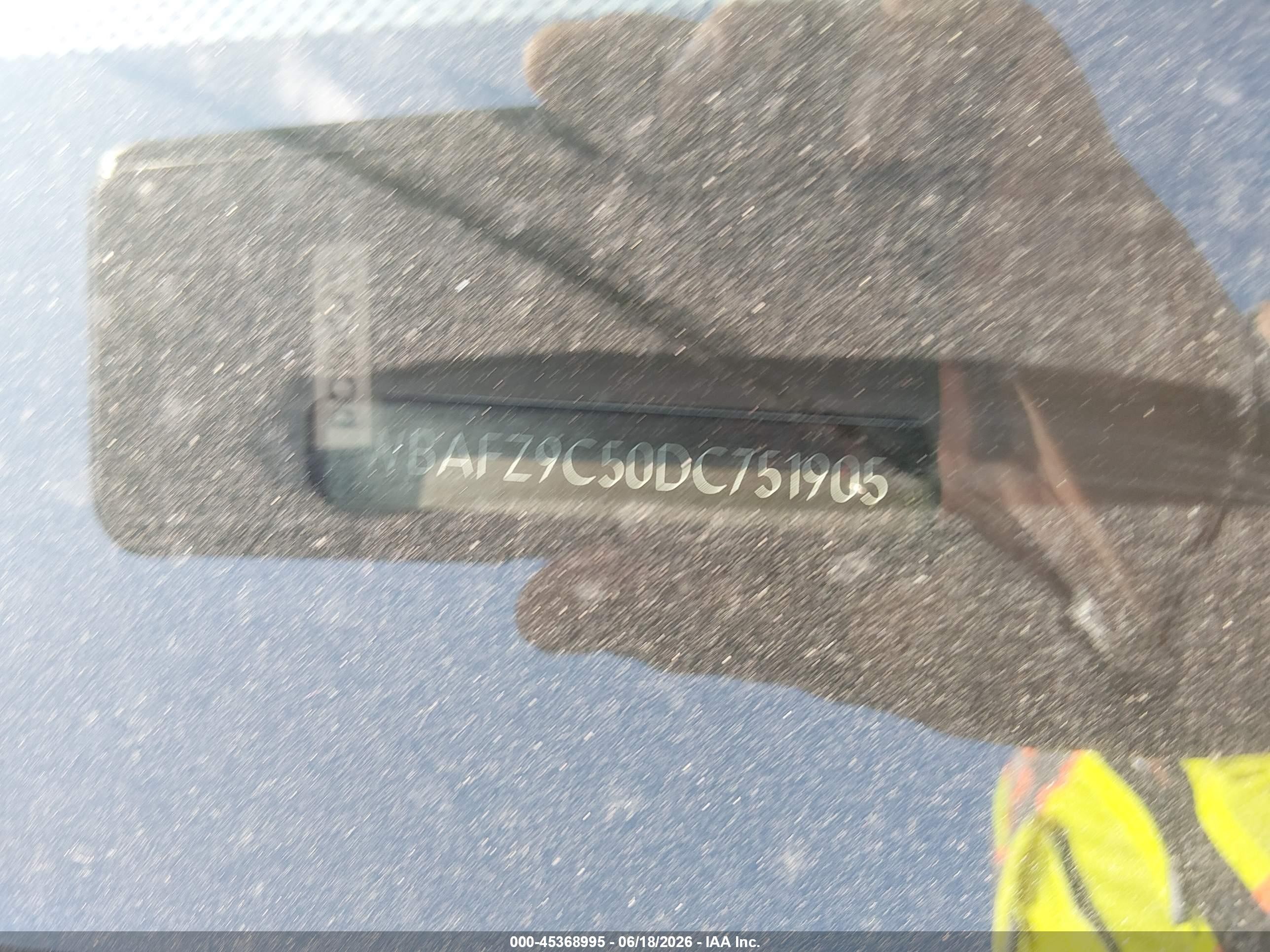 2013 Bmw Activehybrid 5 Серый vin: WBAFZ9C50DC751905