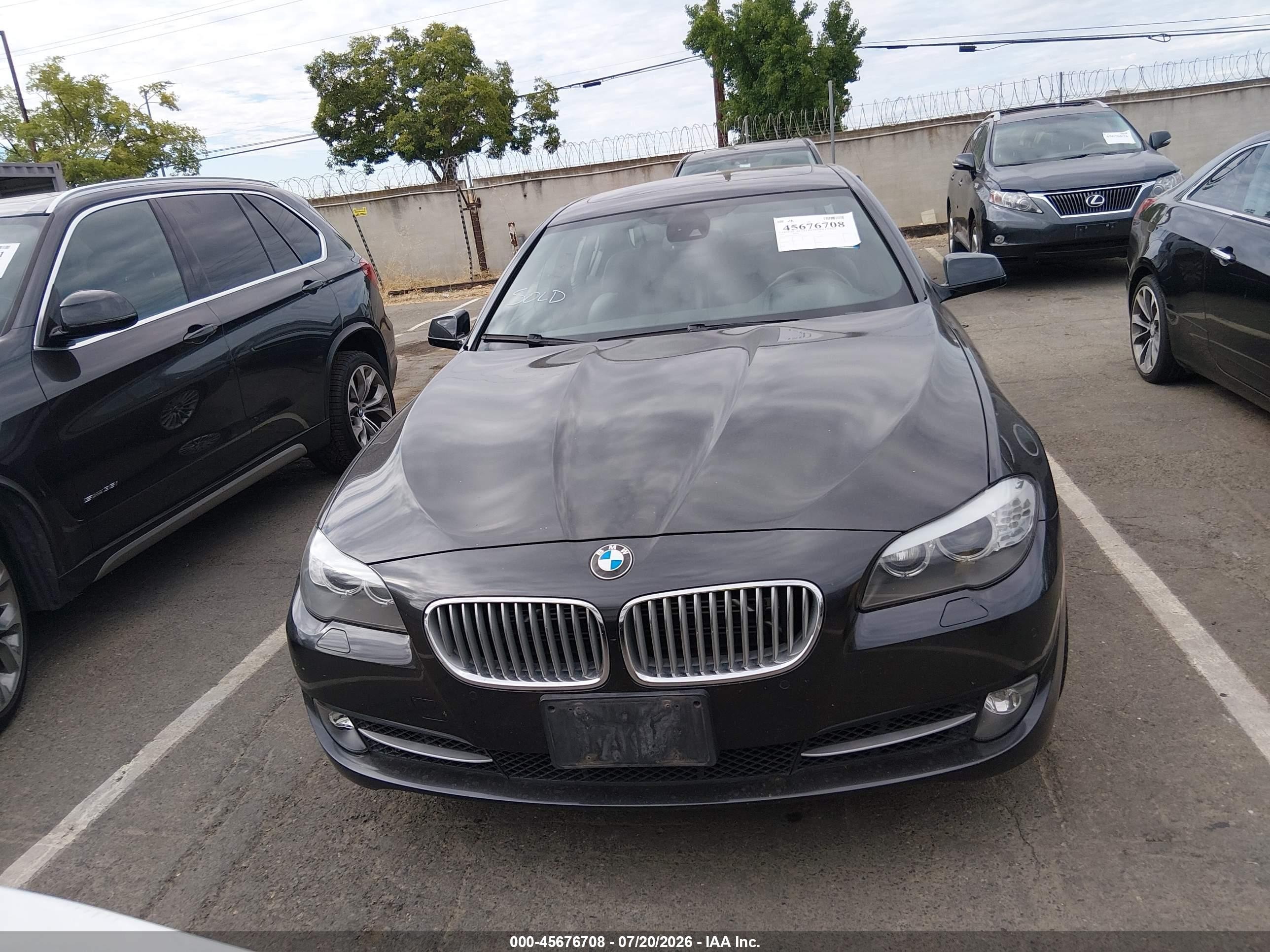 2012 Bmw Activehybrid 5   Черный vin: WBAFZ9C51CC751653