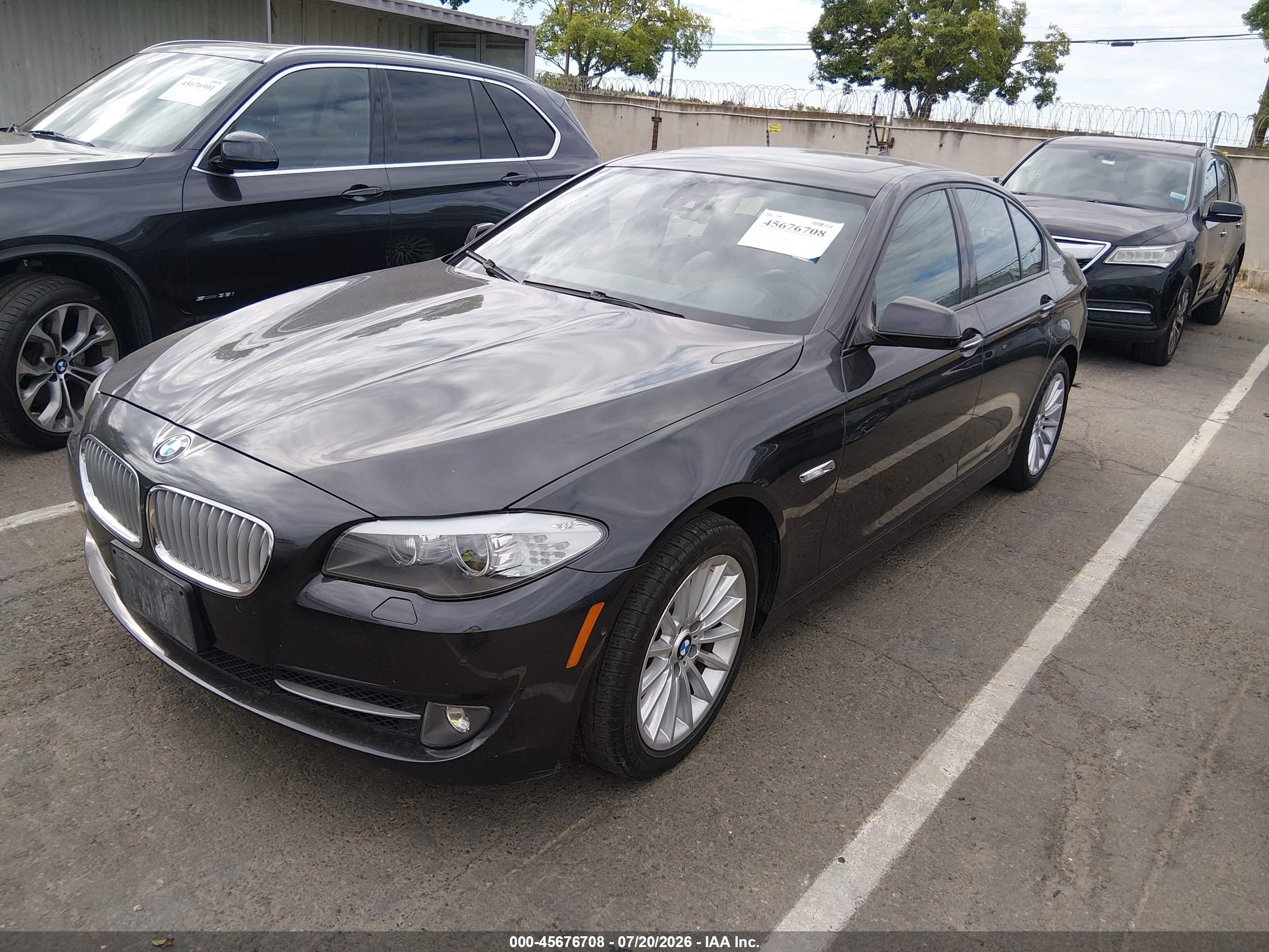 2012 Bmw Activehybrid 5   Черный vin: WBAFZ9C51CC751653