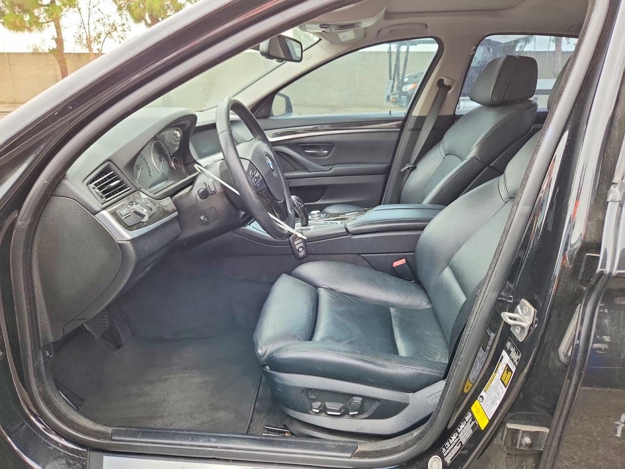 2012 Bmw 535 I Black vin: WBAFZ9C51CC751748
