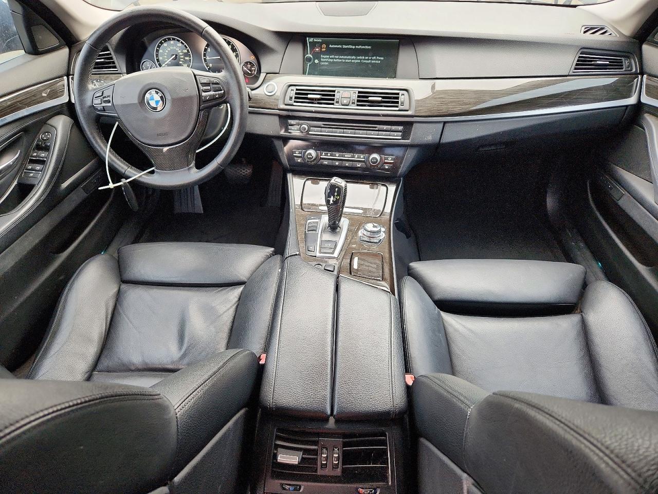 2012 Bmw 535 I Black vin: WBAFZ9C51CC751748