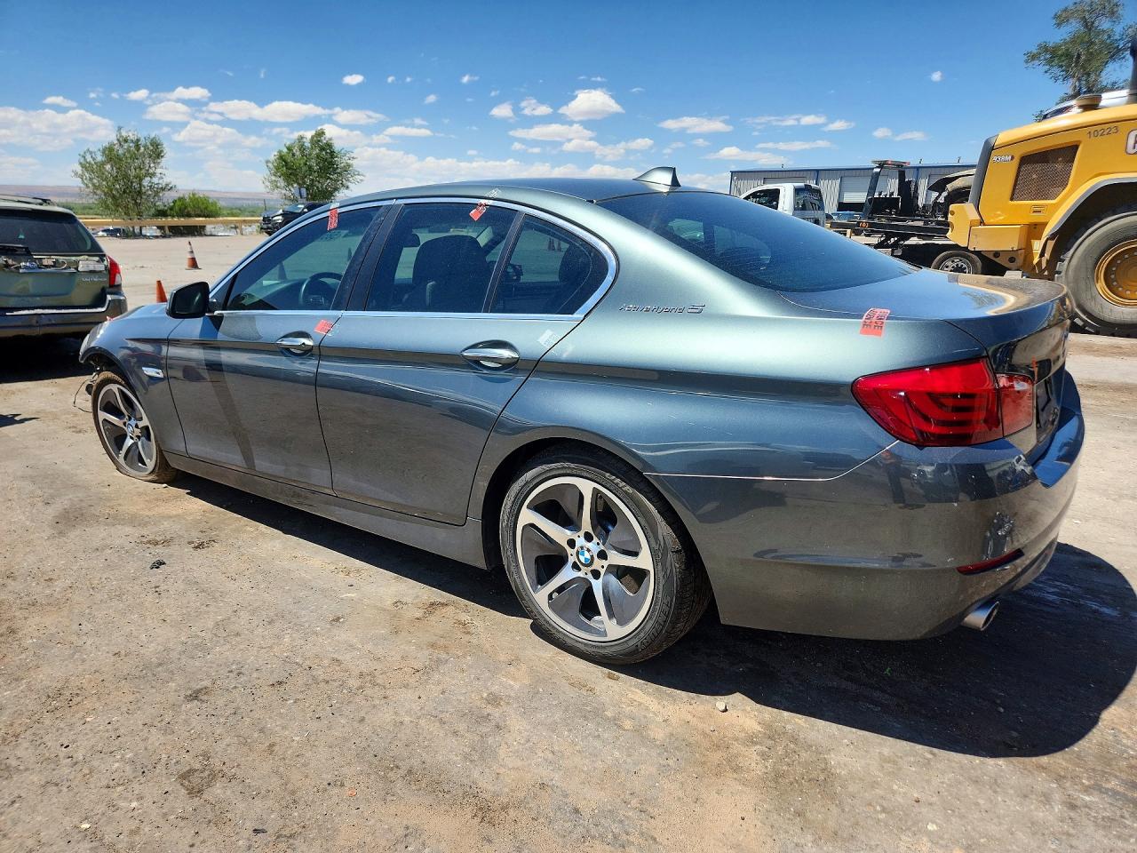 2013 Bmw 535 I Hybrid Синий vin: WBAFZ9C52DD090890