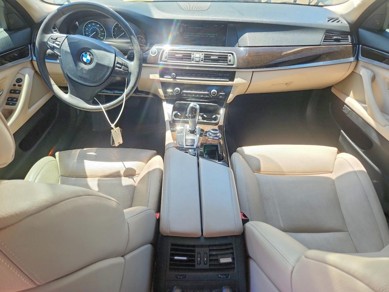 2013 Bmw 535 I Hybrid Синий vin: WBAFZ9C52DD090890