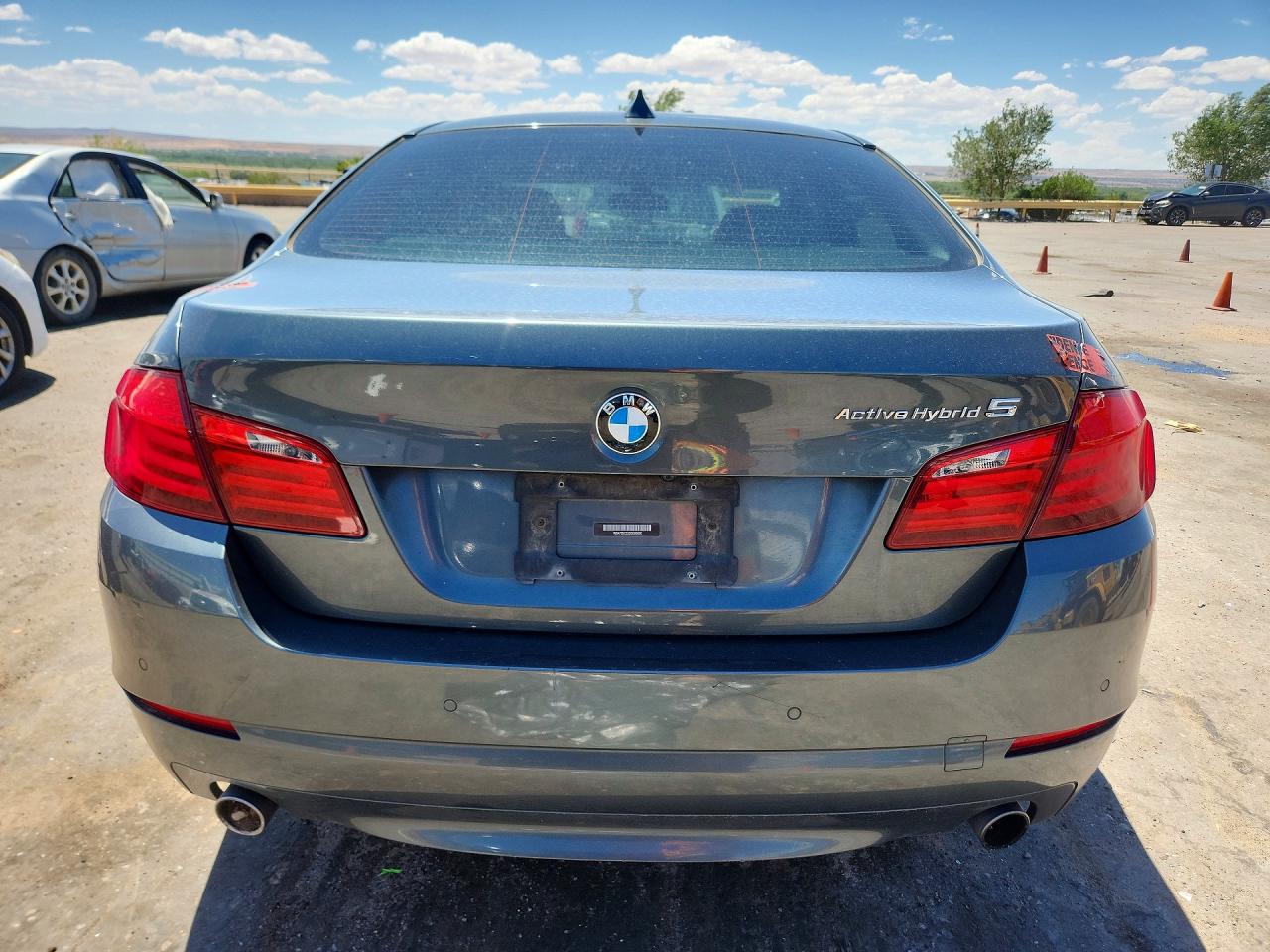 2013 Bmw 535 I Hybrid Синий vin: WBAFZ9C52DD090890
