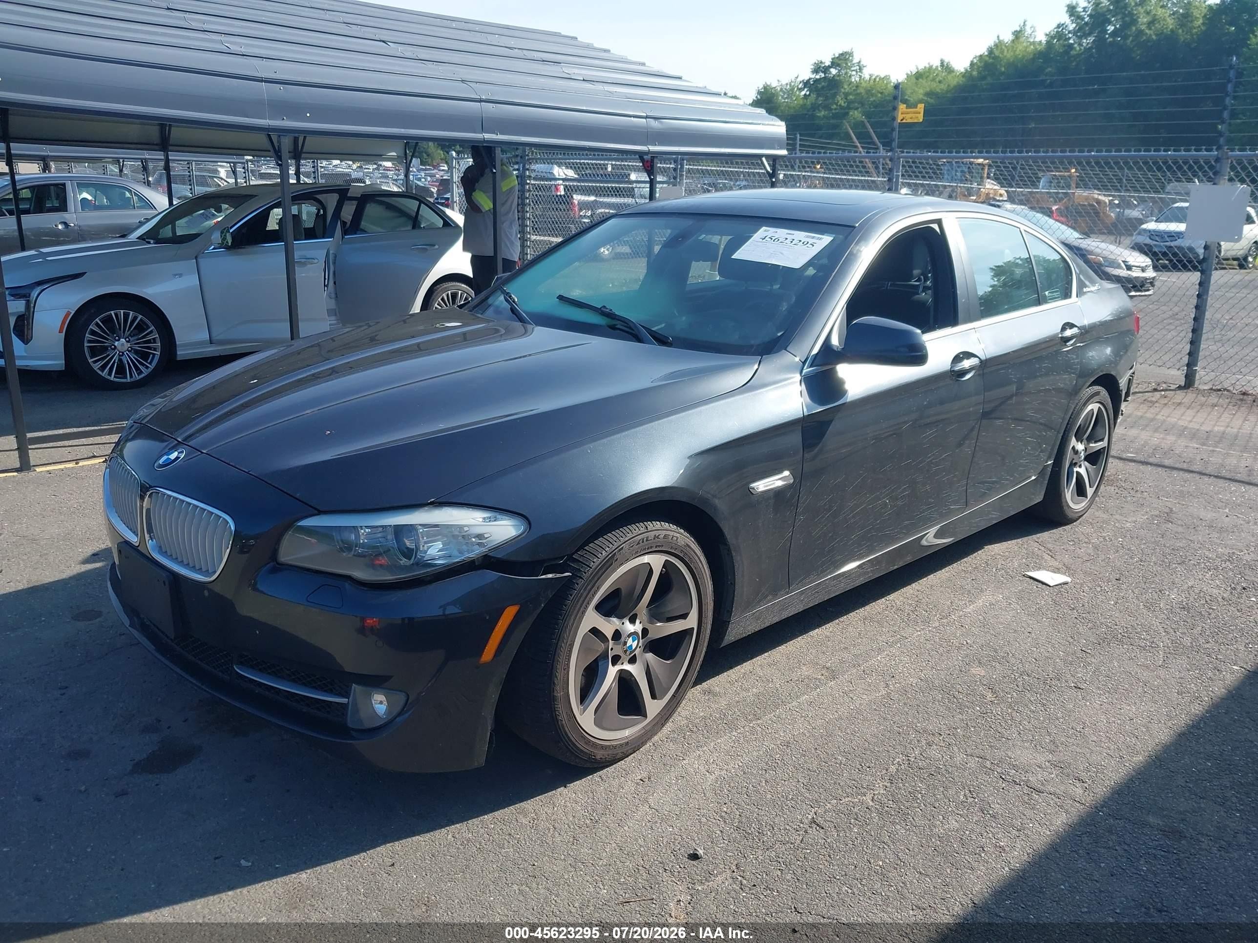 2012 Bmw Activehybrid 5   Серый vin: WBAFZ9C55CC751722