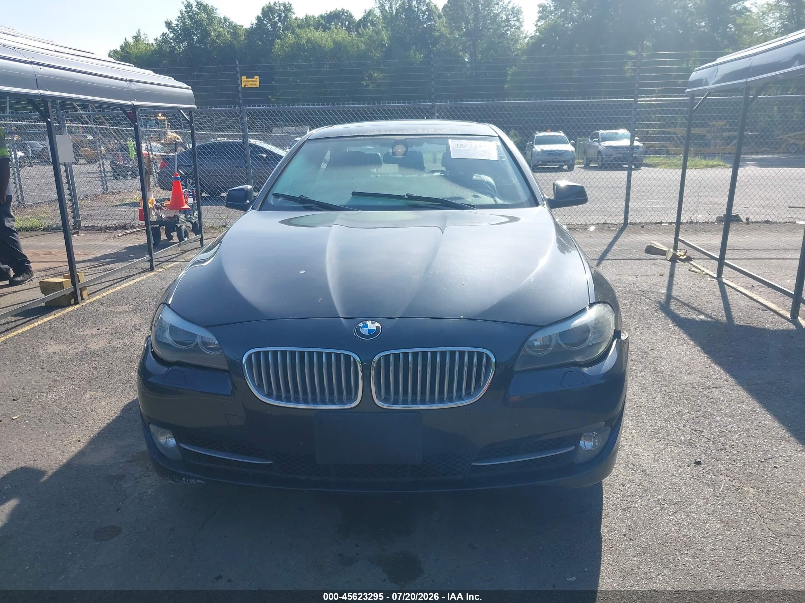 2012 Bmw Activehybrid 5   Серый vin: WBAFZ9C55CC751722