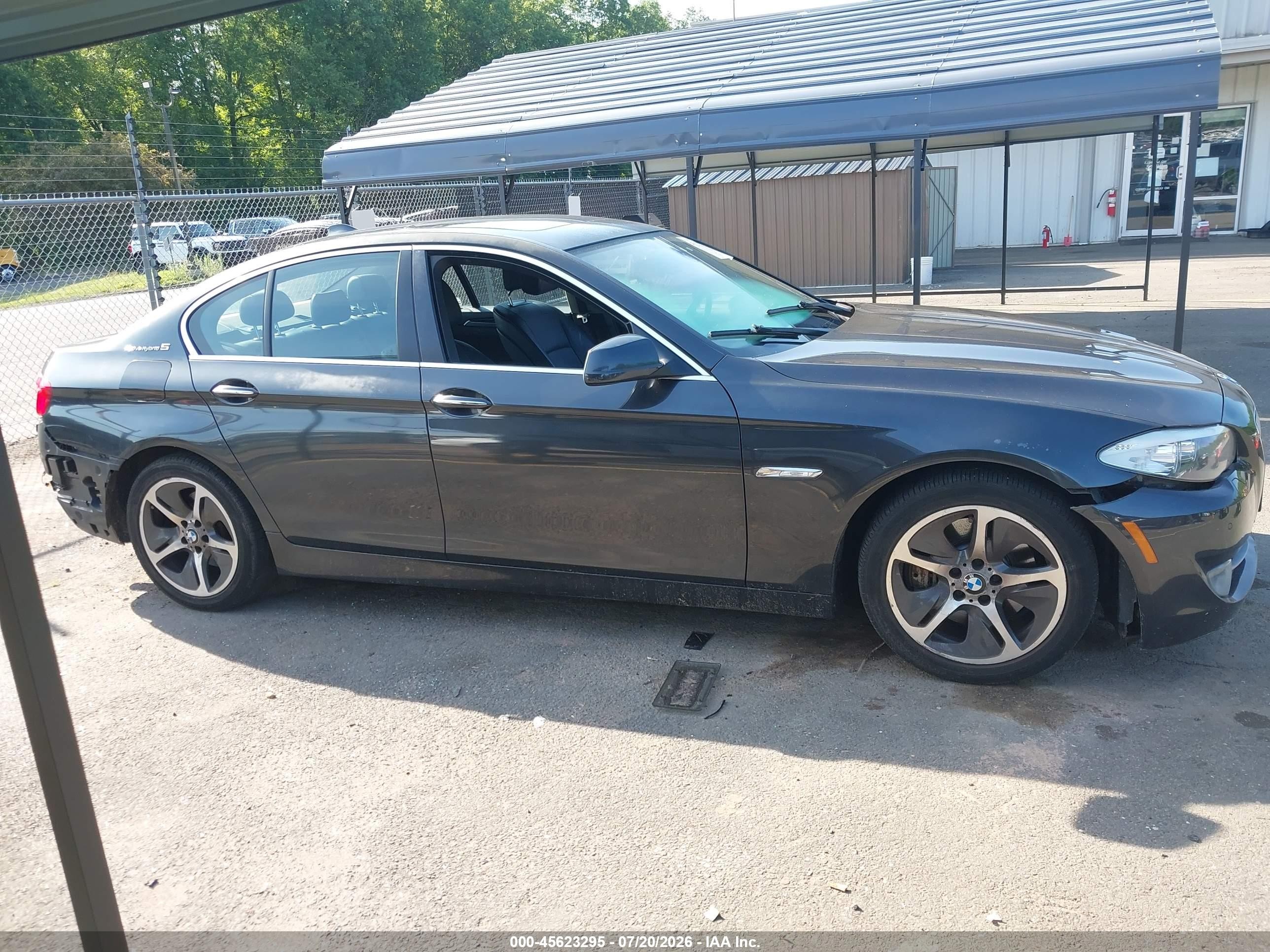 2012 Bmw Activehybrid 5   Серый vin: WBAFZ9C55CC751722