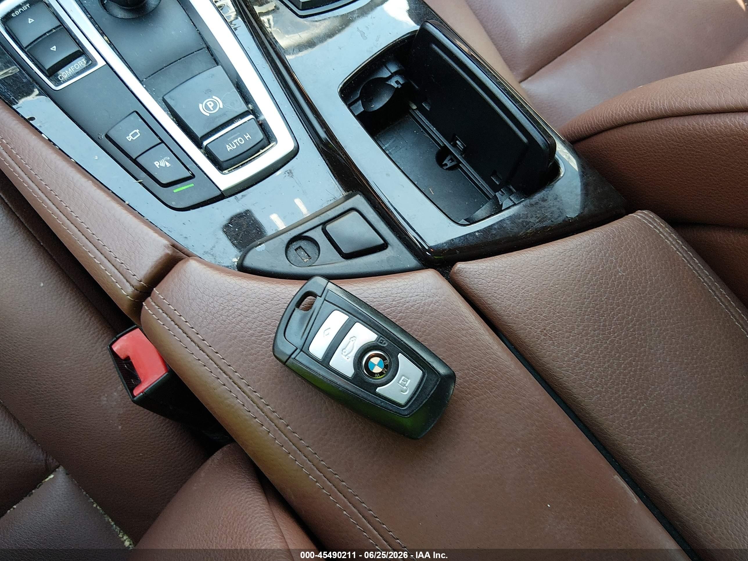 2013 Bmw Activehybrid 5   Black vin: WBAFZ9C56DD090522
