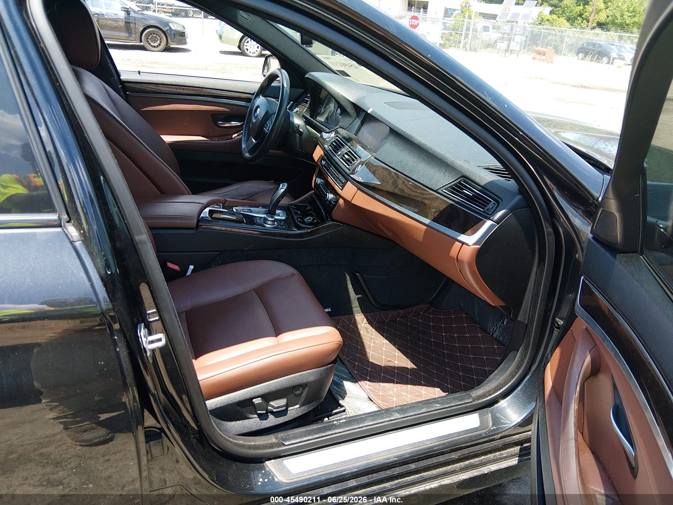 2013 Bmw Activehybrid 5   Black vin: WBAFZ9C56DD090522